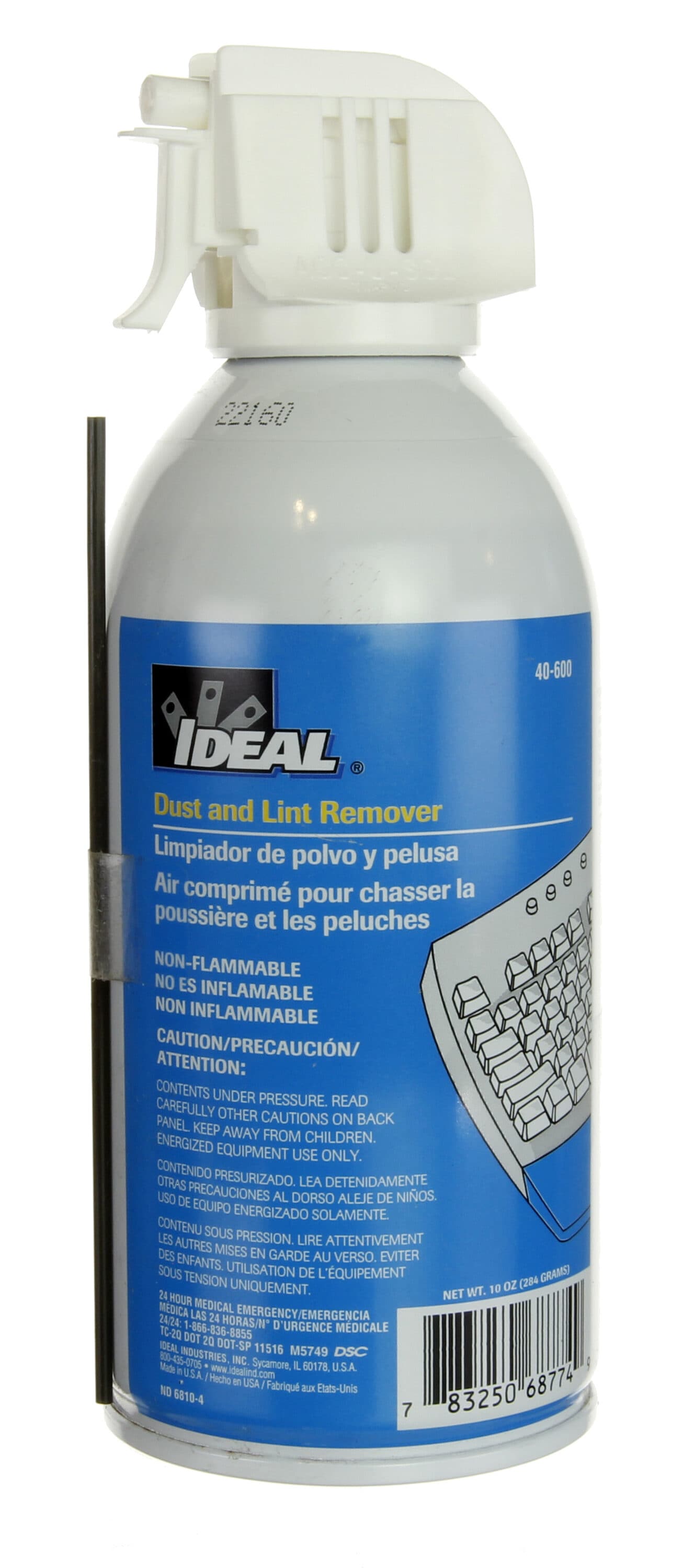 iDuster Compressed Air Duster,Computer Keyboard Cleaner, 4 Packs