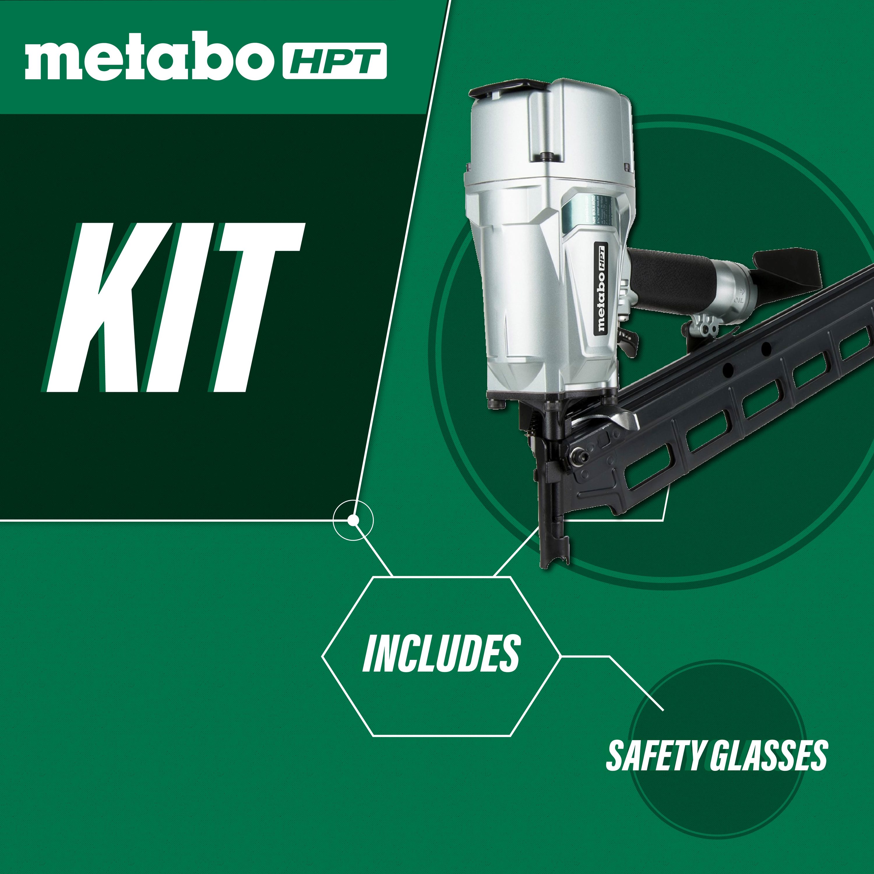 Metabo HPT 3.5-in 16-Gauge 21-Degree Pneumatic Framing Nailer in the Framing  Nailers department at Lowes.com