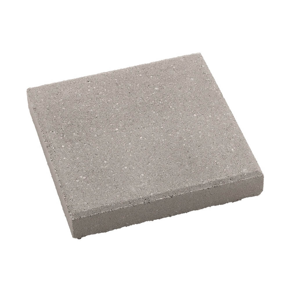 Lowe's 12-in x 2-in Gray Concrete Patio Stone | 104601999