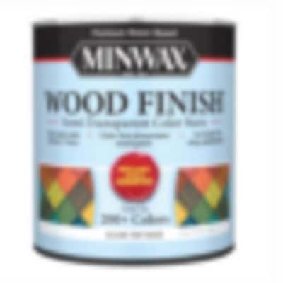Minwax Wood Finish Water-Based Viridian Green Mw1037 Semi-Transparent  Interior Stain (1-Quart) in the Interior Stains department at