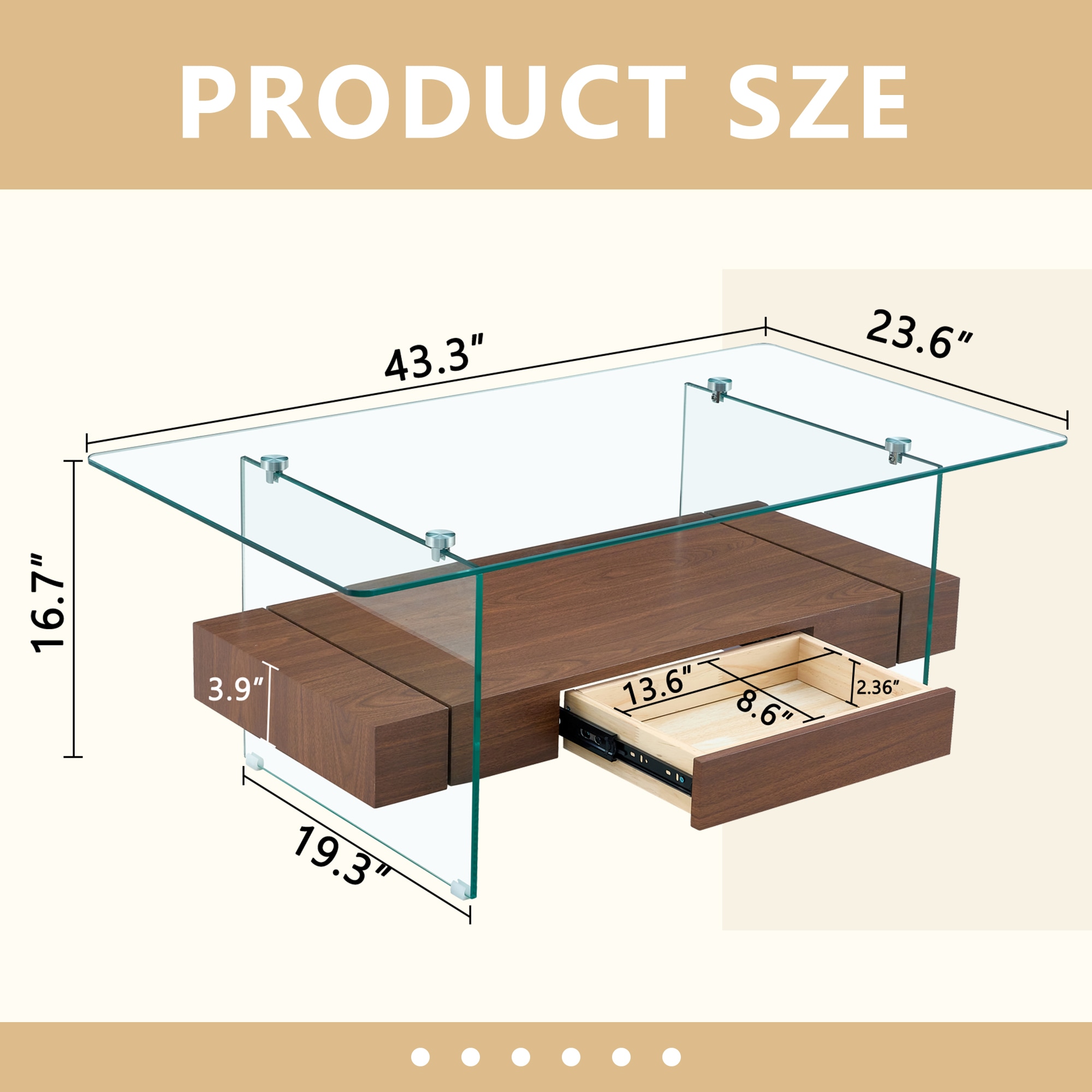 LOVMOR SF-Y-W1512P353548 Coffee-Tables - View #4