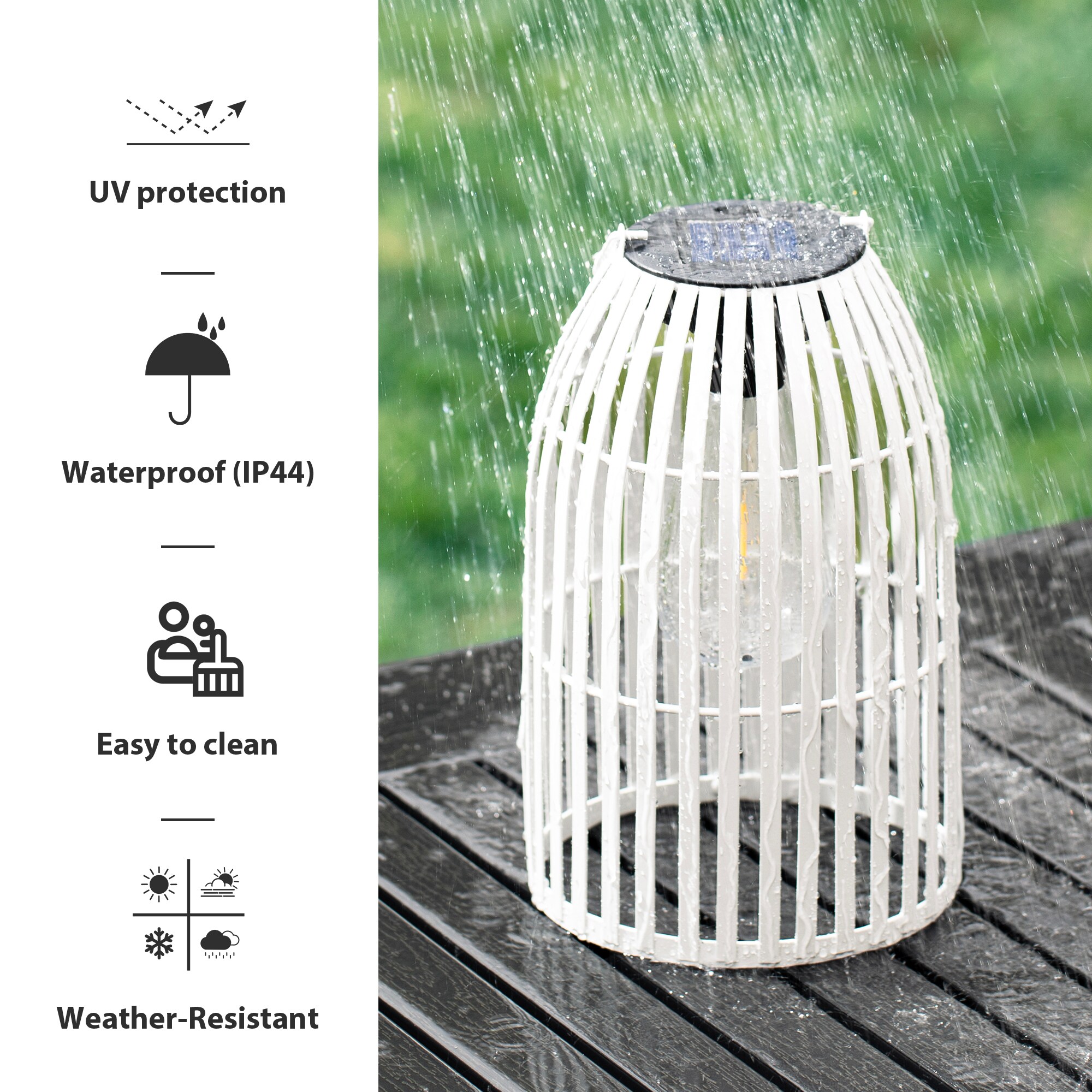 Glitzhome 2023300063 Outdoor-Decorative-Lanterns - View #7