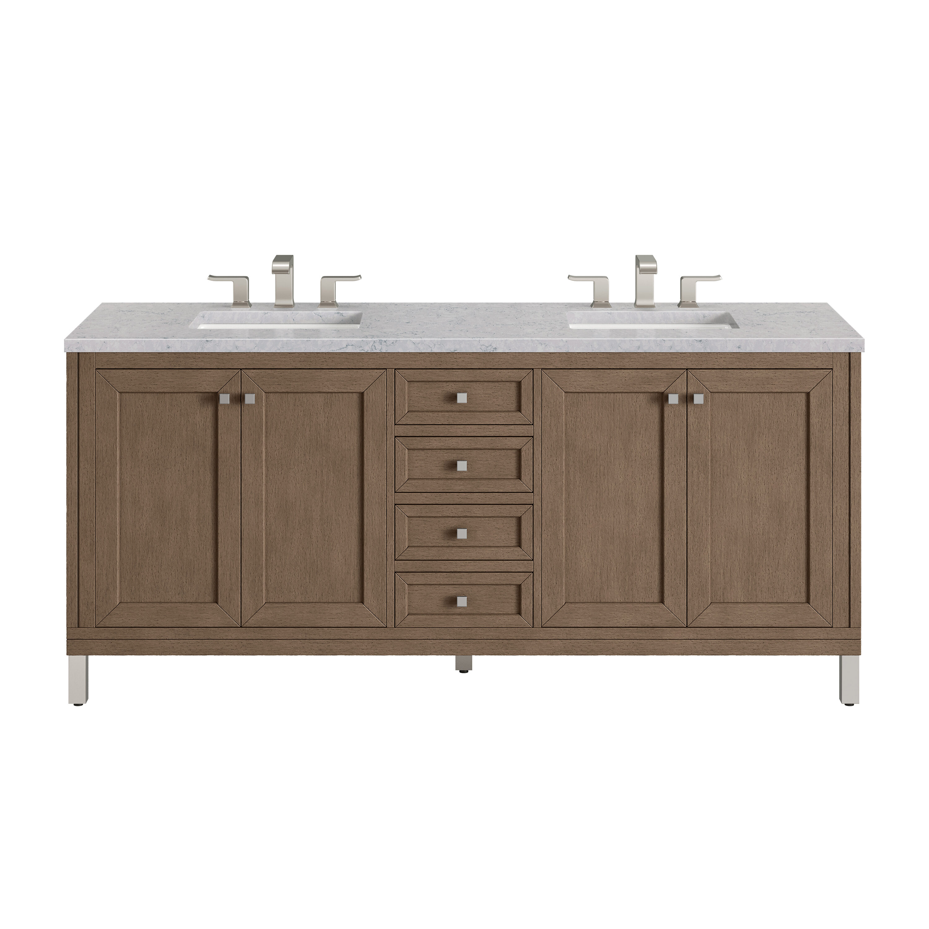 James Martin Vanities 305-V72-WWW-3EJP Bath-Vanity-Combo - View #2
