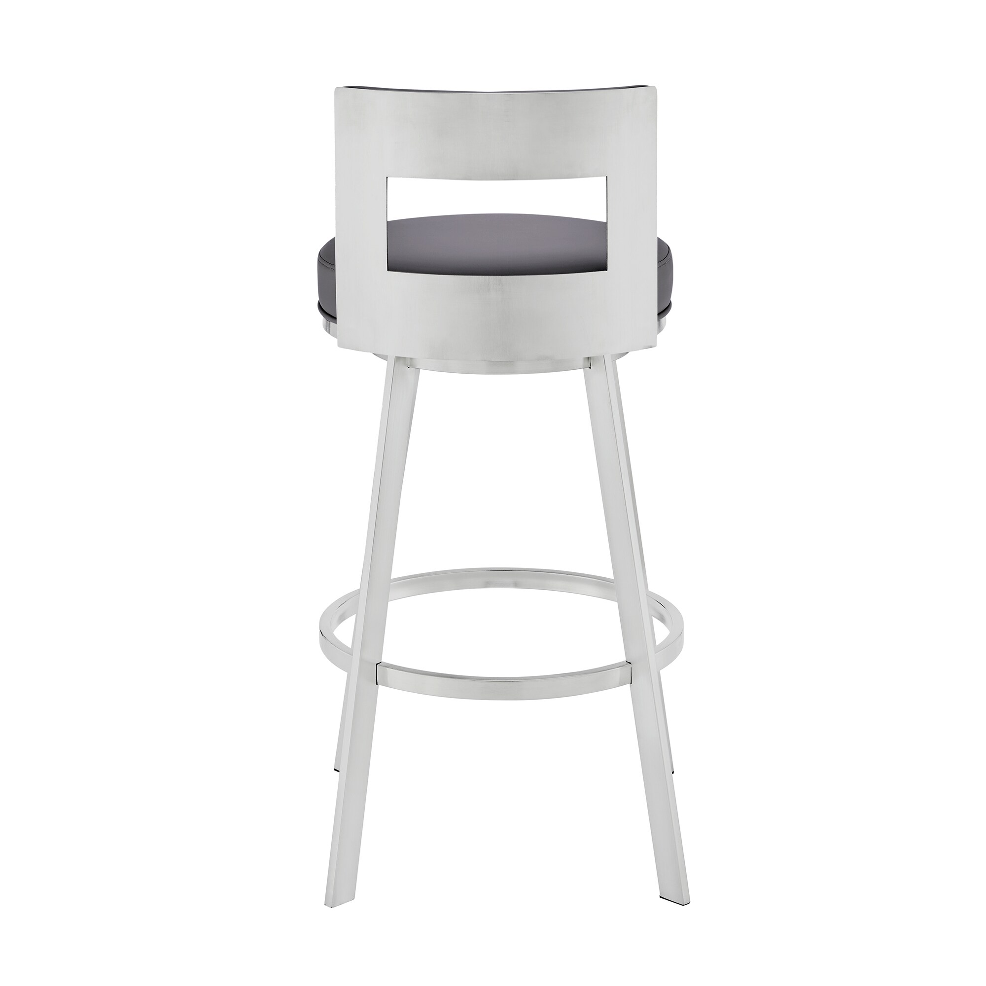 Armen Living LCFLBASLSLGRY26 stools - View #5