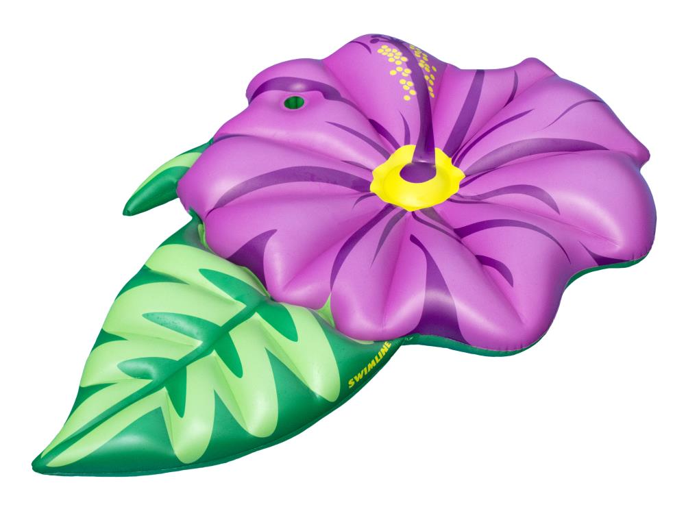 Swimline 90540ILP  Hibiscus Flower Float Pool Inflatable Ride-On,