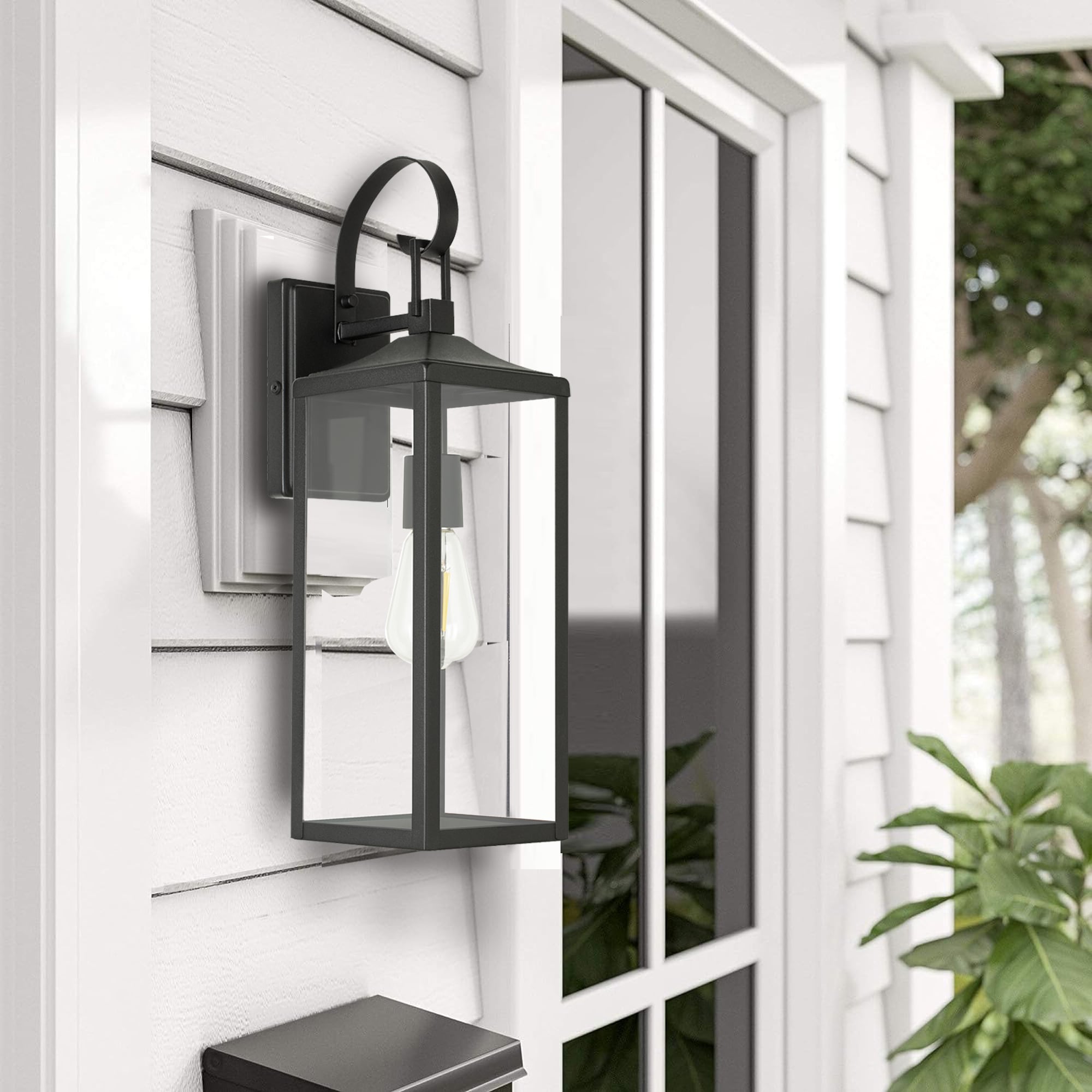 Hukoro 2FL14252-BK Outdoor-Wall-Lighting - View #6
