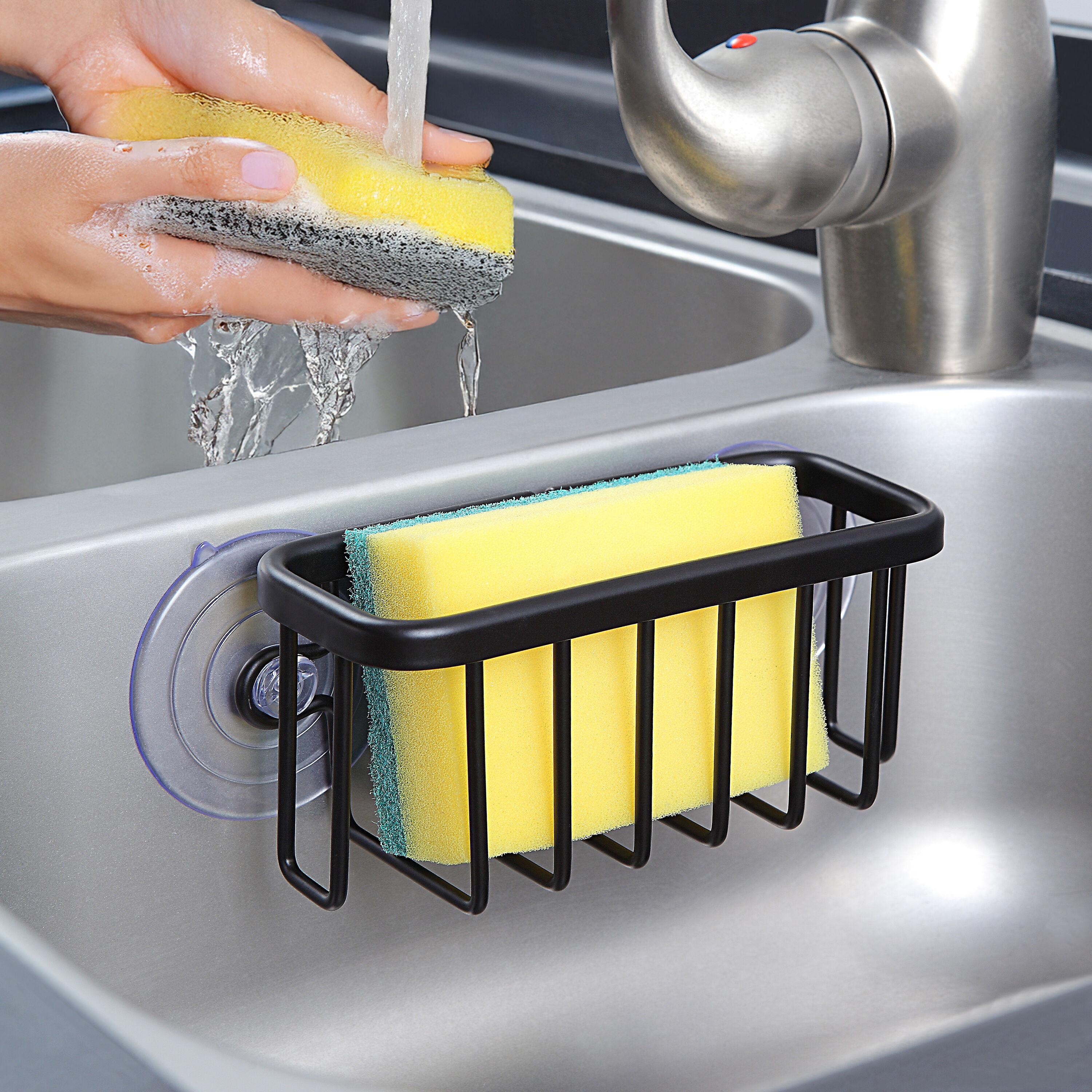 SunnyPoint JJ-3CKE-BLK Sink-Caddies - View #2