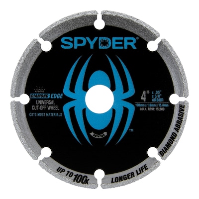 Spyder Diamond 4.5-in Diamond Arbor-Grit Cut-off Wheel Spyder Diamond 4.5-in Diamond Arbor-Grit Cut-off Wheel