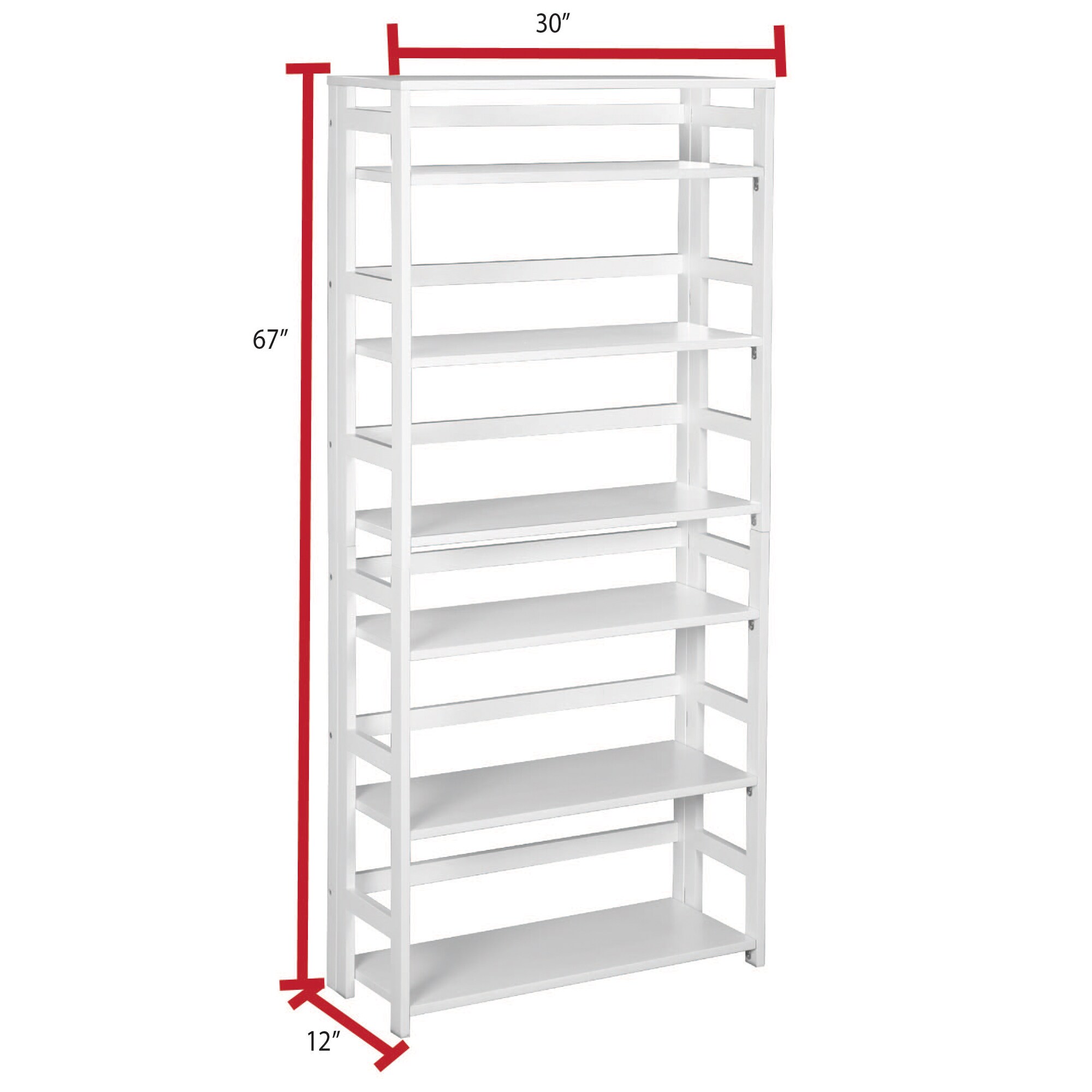 Regency FF6730WH bookcases - View #7