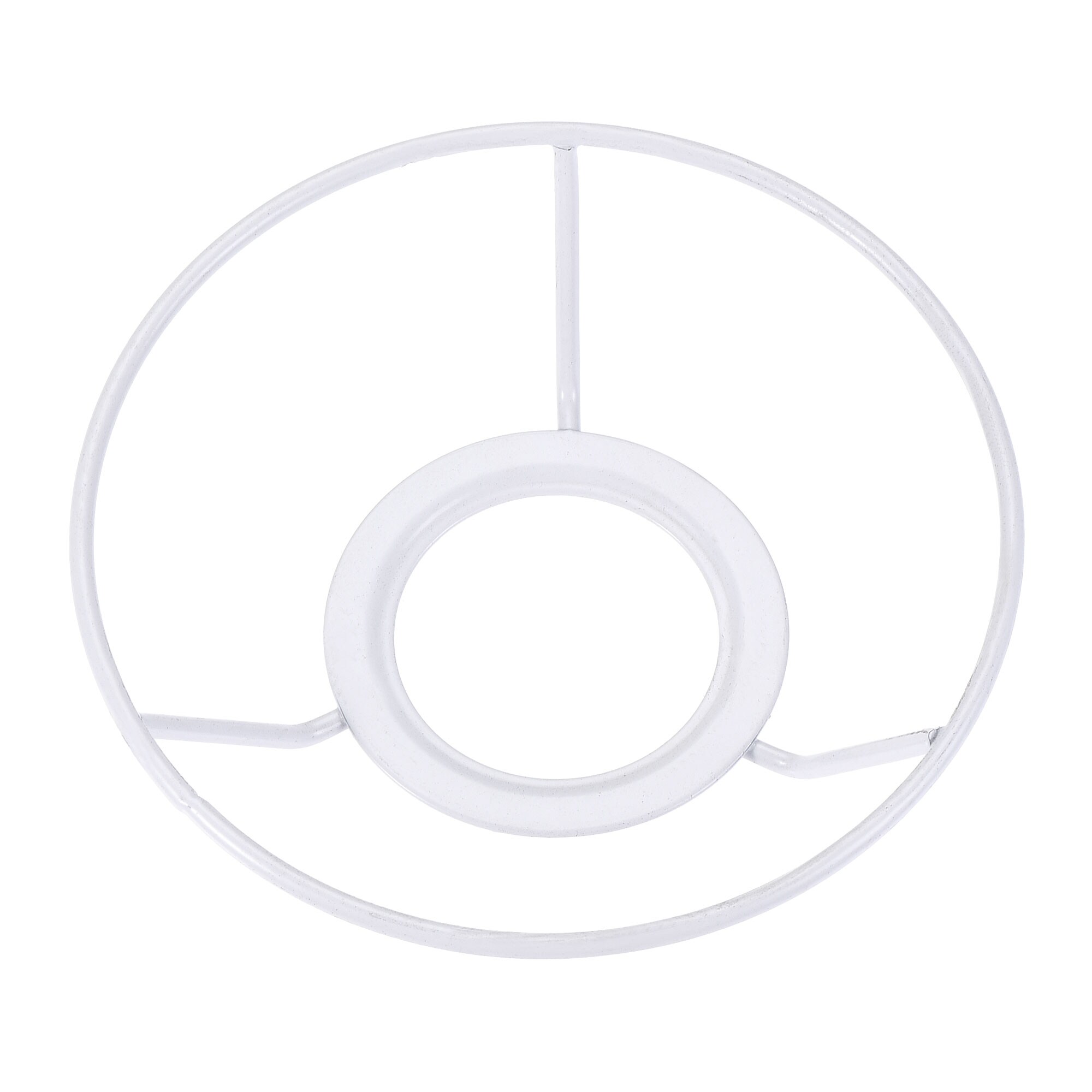 Unique Bargains Lamp Shade Ring 120mm Dia Lampshade Holder Frame Ring ...