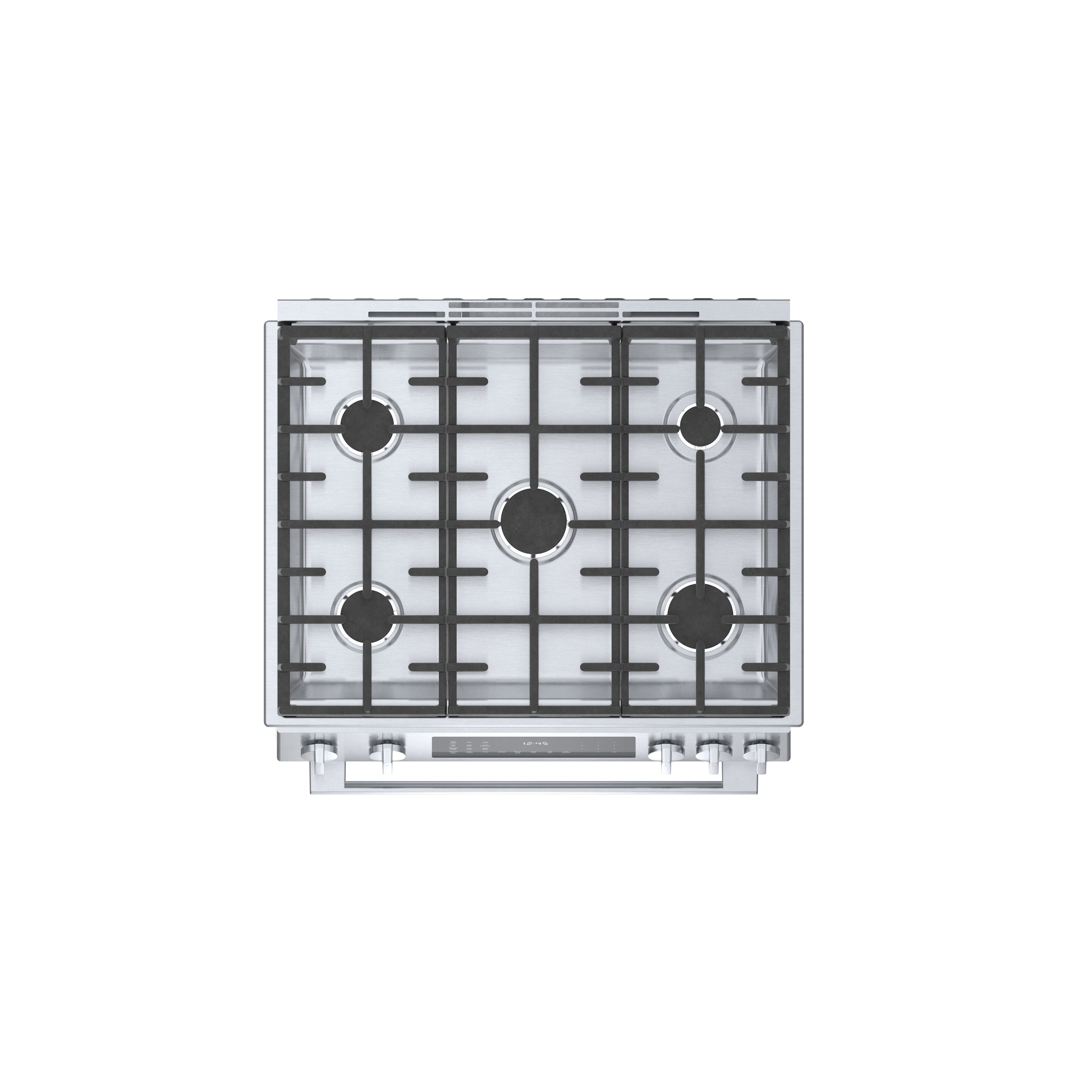 Bosch 800 Series 30in Deep Recessed 5 Burners Selfcleaning Slidein