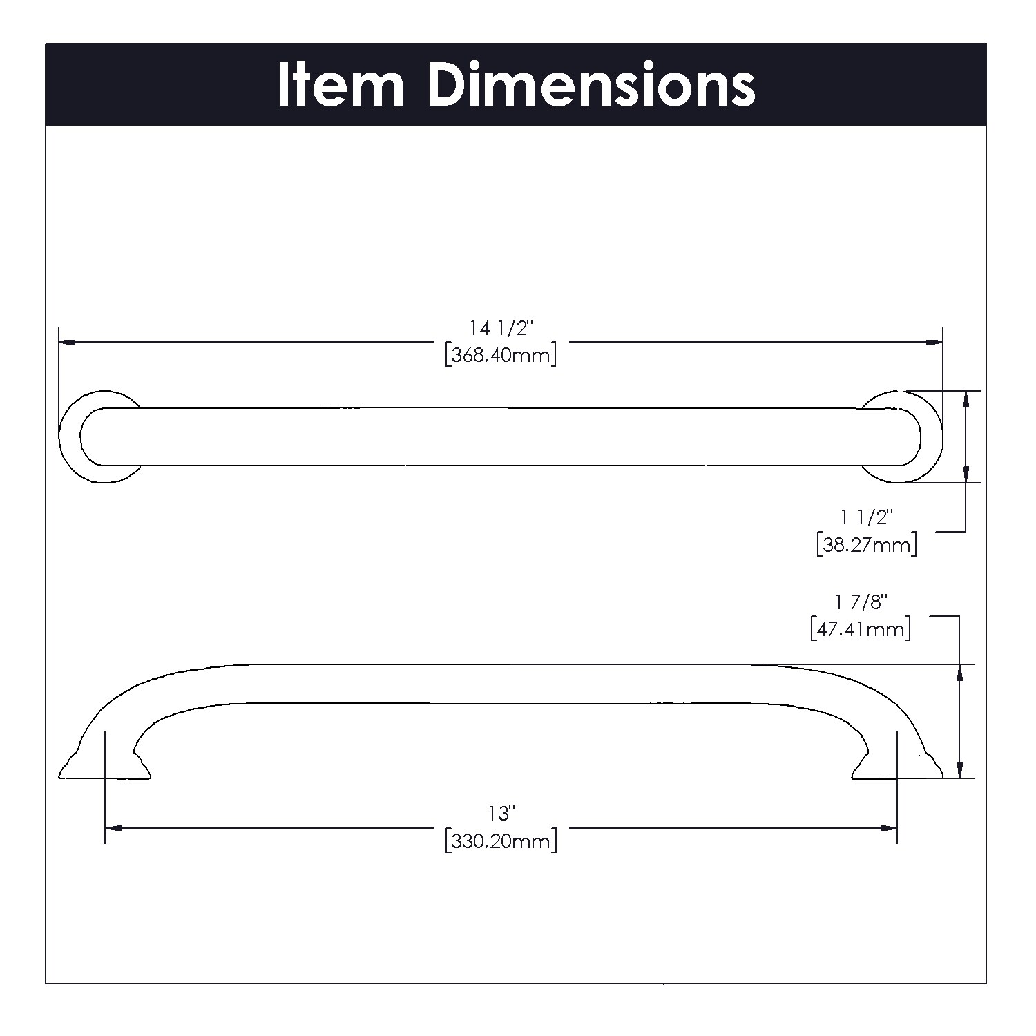 Hickory Hardware P2289-SN Cabinet-Pulls - View #4