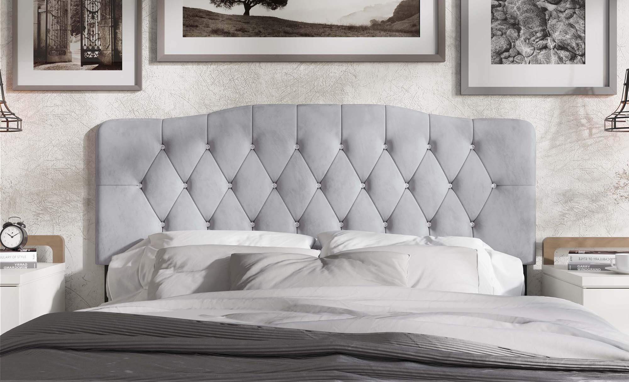 CasePiece C8373QUHB-SGY-VV Upholstered-Headboards - View #2