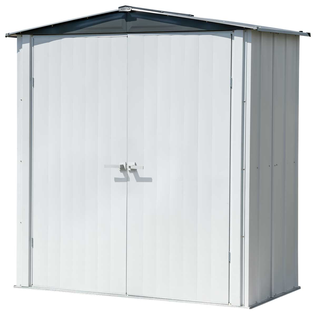 Arrow 6-ft x 3-ft Spacemaker Galvanized Steel Storage Shed in the Metal ...