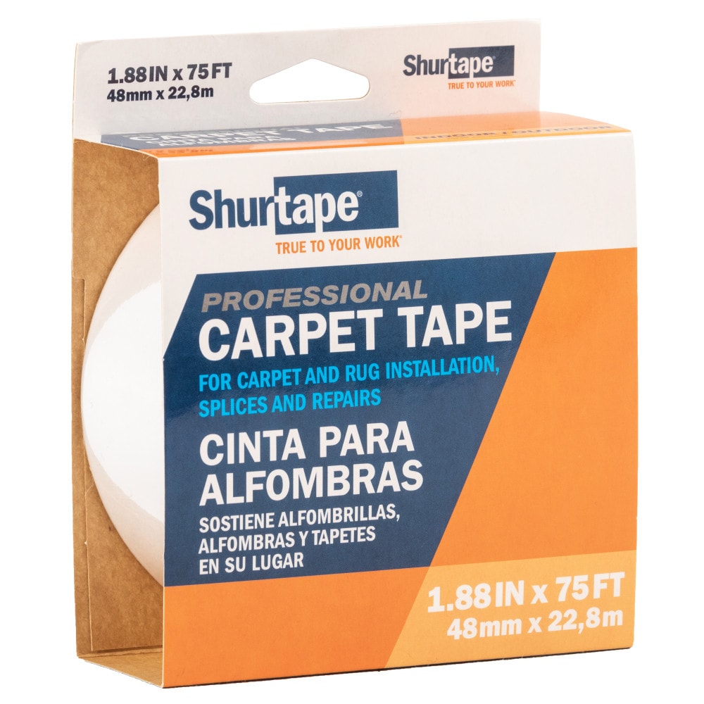 YYXLIFE Double Sided Carpet Tape for Area Rugs Carpet Adhesive Removable  Multi-Purpose Rug Tape Cloth for Hardwood Floors, Carpets Heavy Duty Sticky