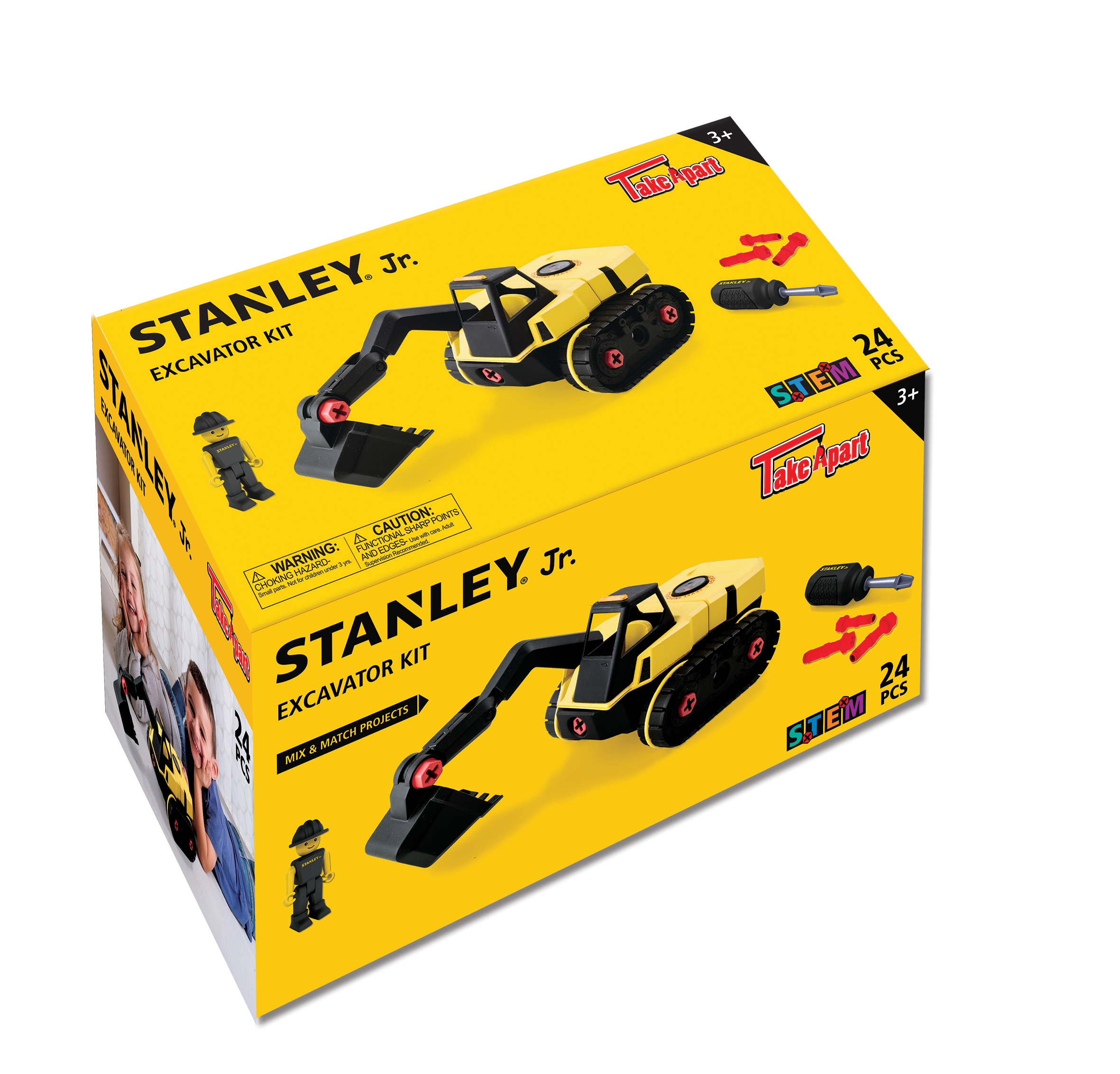 Stanley Jr. OLTT007-SY Kids-Woodworking-Project-Kits - View #2