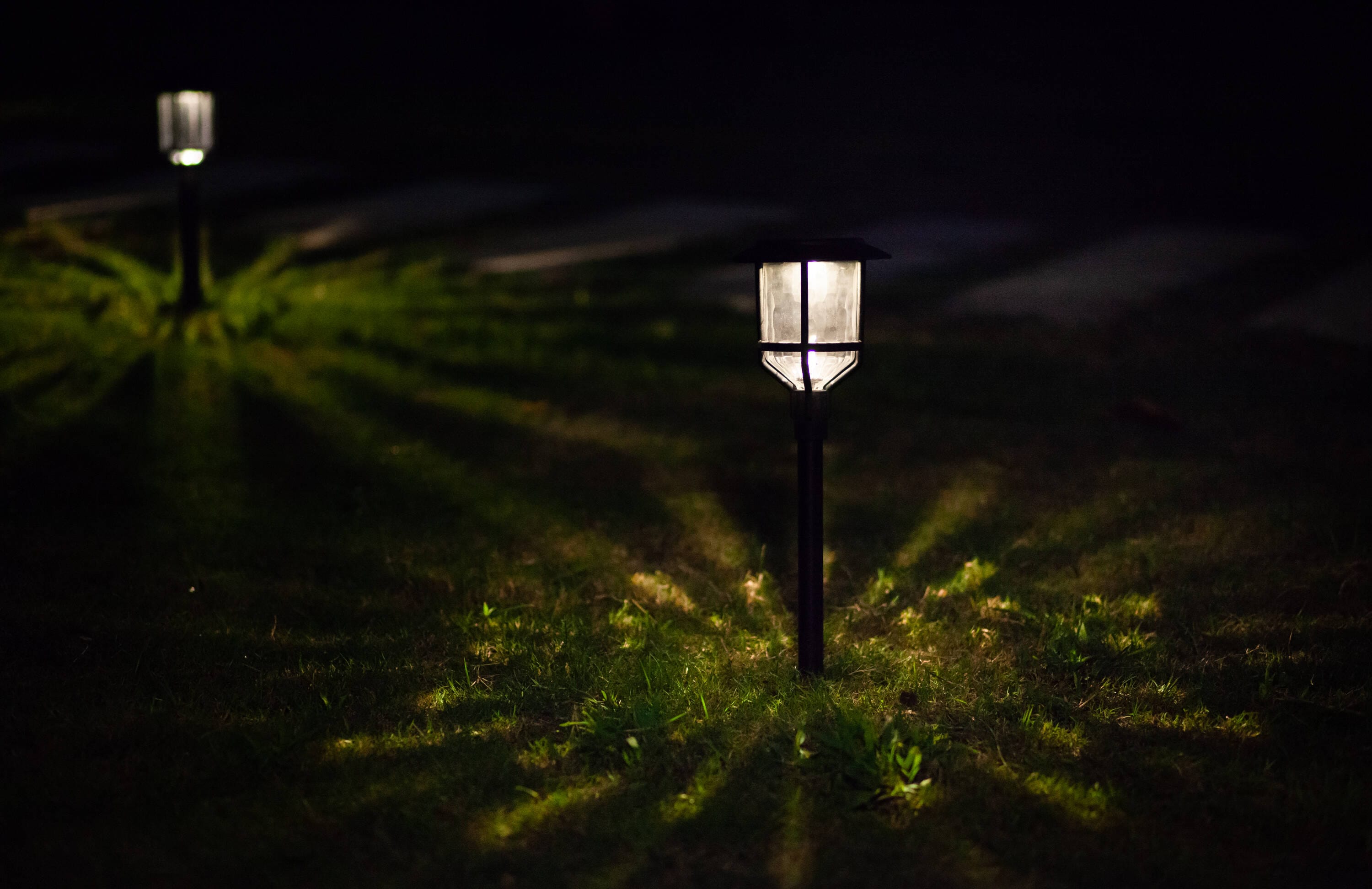 Harbor Breeze 10LM SOLAR PATH SQUARE BK 4CT Path-Lights - View #5