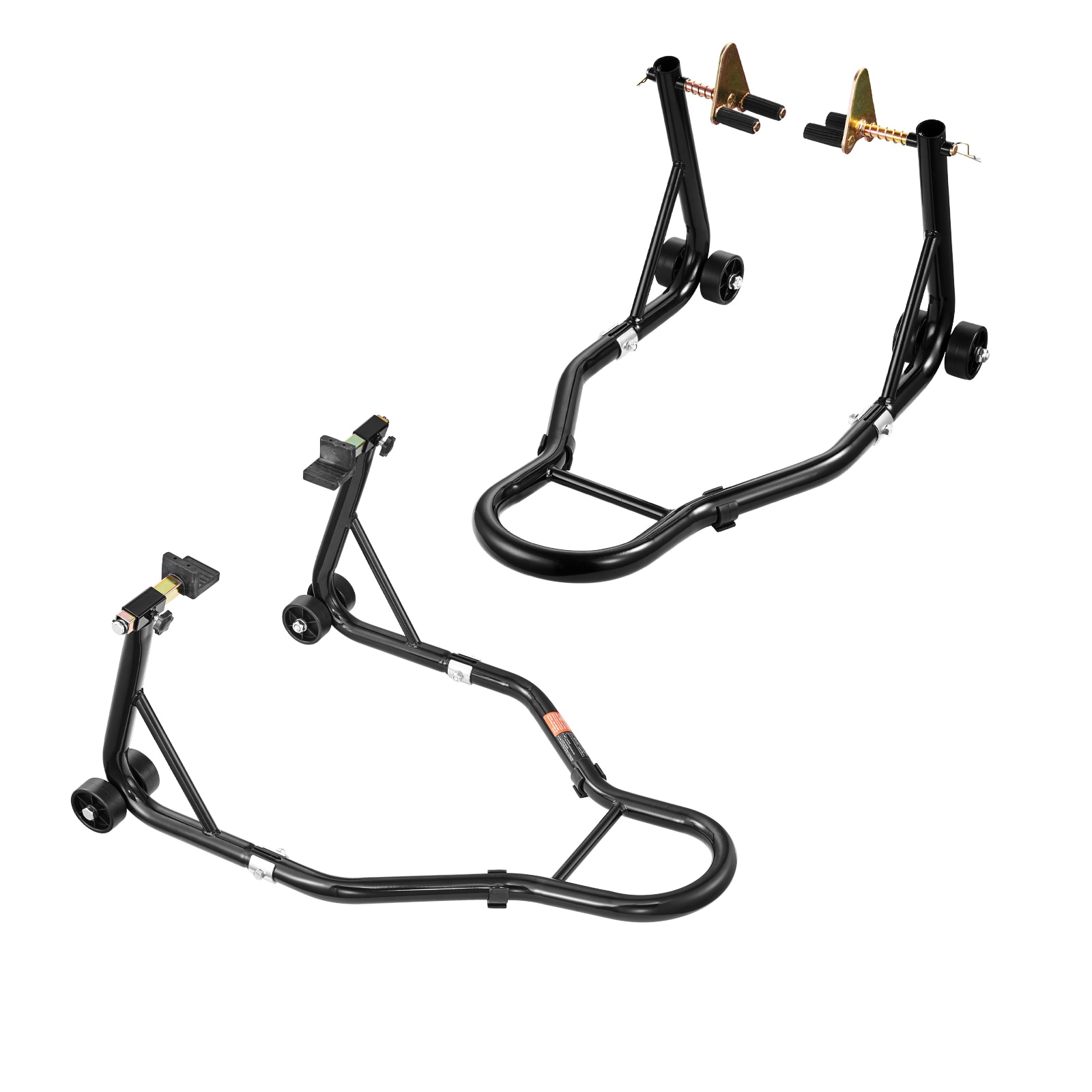 SVOPES Motorcycle Stand Lift. 1100lbs Capacity Front and Rear Combo. U+L Fork Spool for Yamaha. Honda. Kawasaki. Suzuki #SVOPESYBSJZJH13063V0