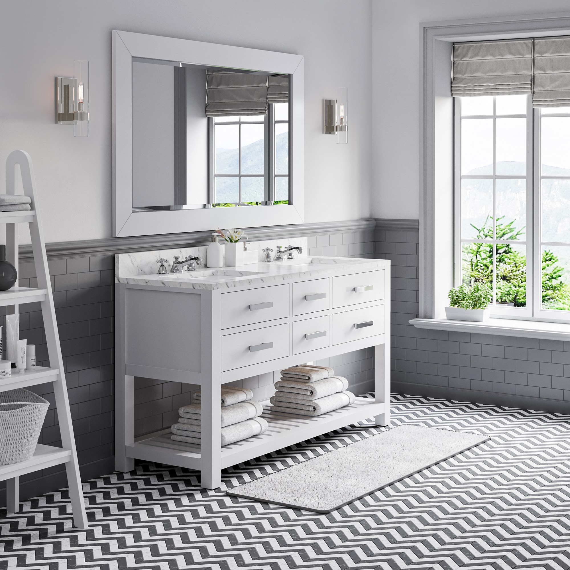 Water Creation MADALYN60WB Bath-Vanity-Combo - View #3