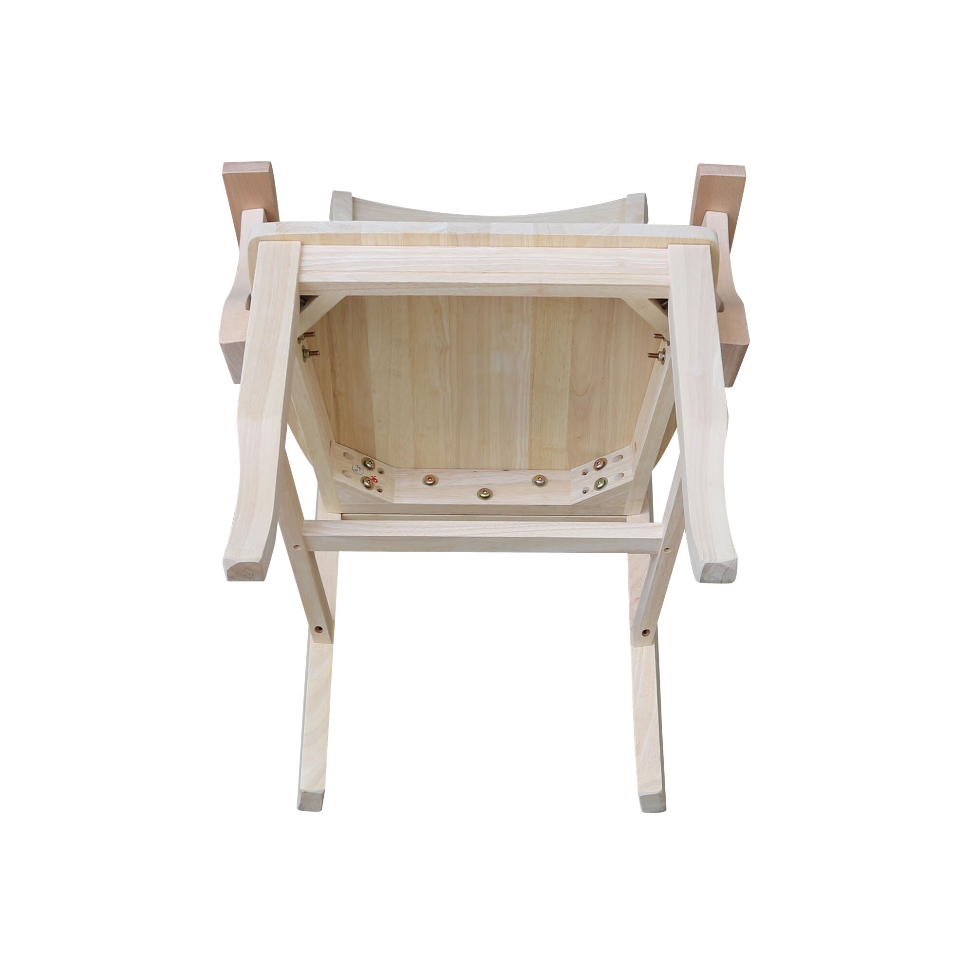 Chiavari High Cross Back Side Chair in Classic Brown Wood