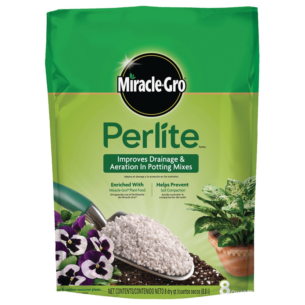 Miracle-Gro 74278300 8-qt. Perlite Improves soil structure