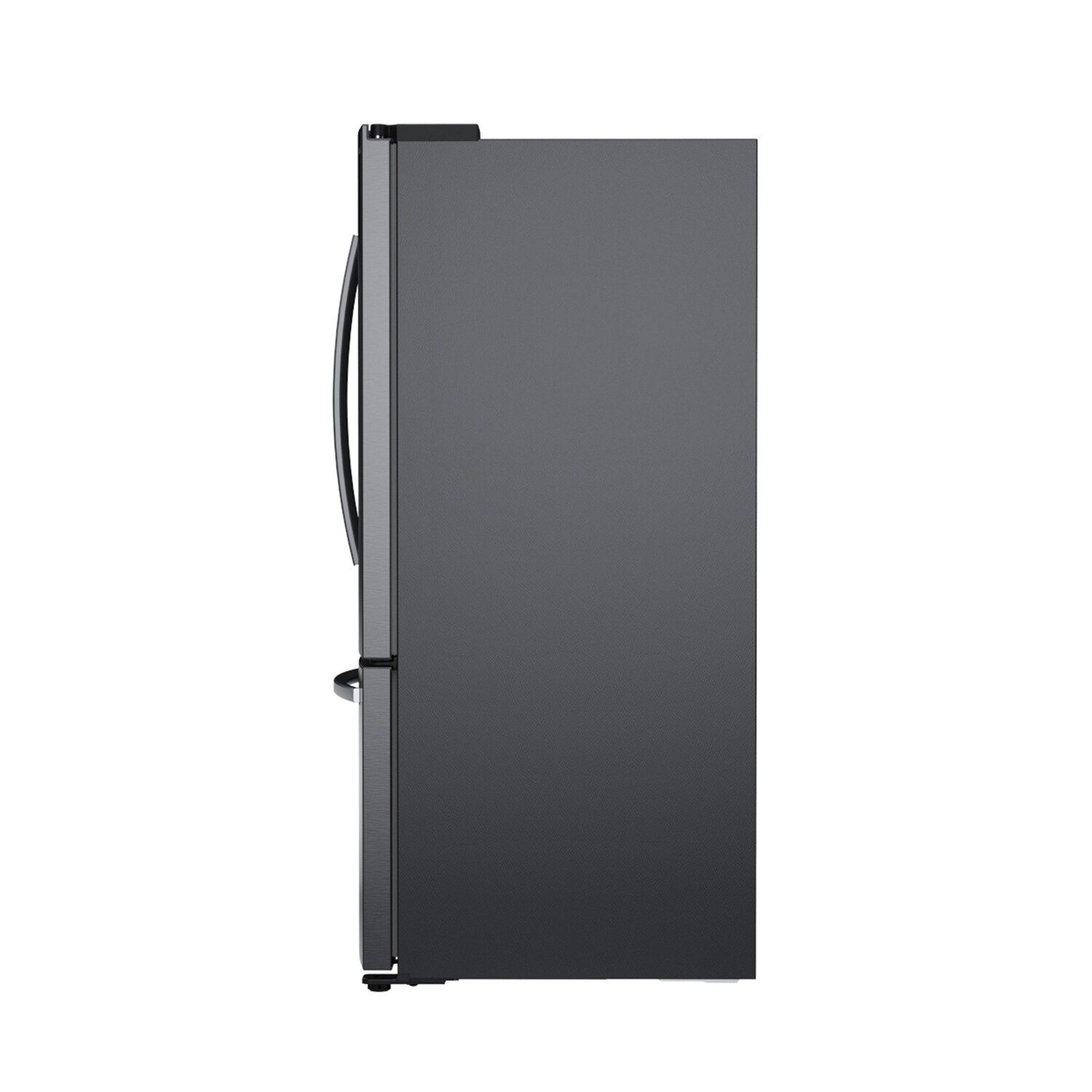 Samsung 28.2-cu ft French Door Refrigerator with Ice Maker (Fingerprint  Resistant Black Stainless Steel) ENERGY STAR at