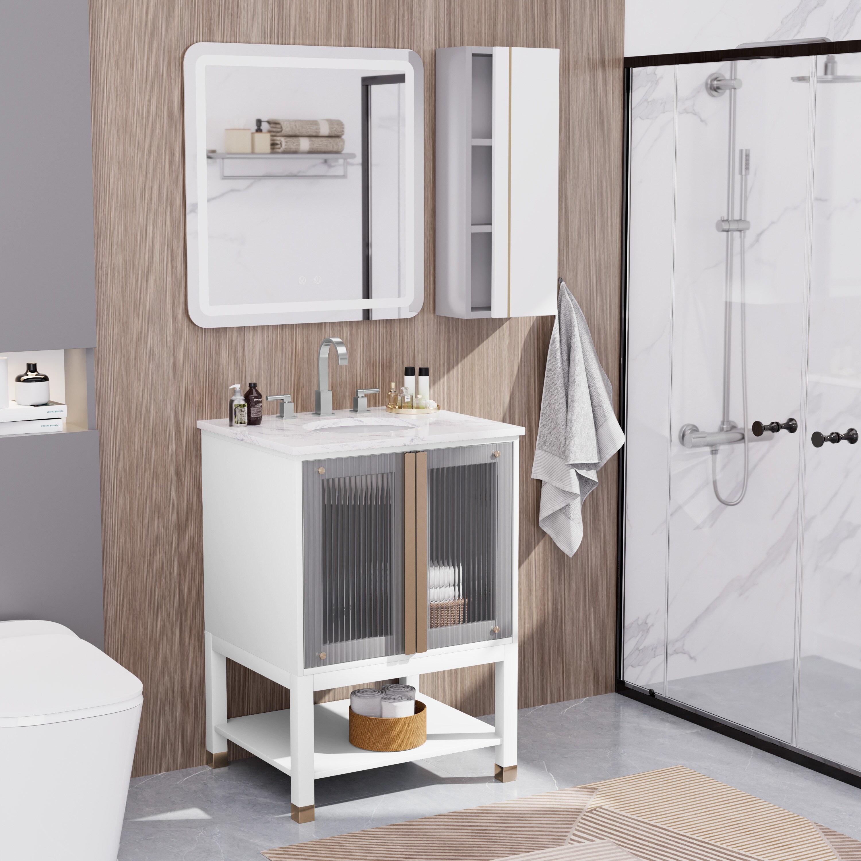 JEAREY BJD-BN Bath-Vanity-Combo - View #2
