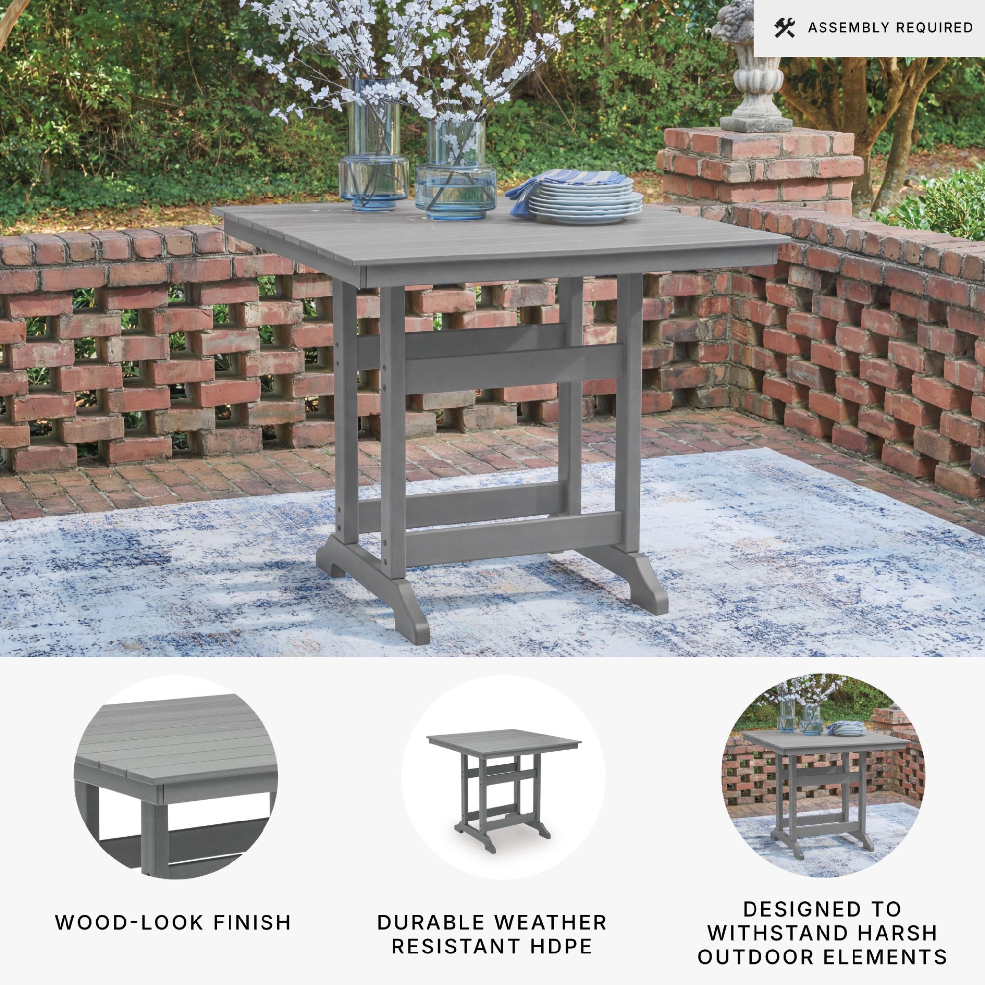 Signature Design by Ashley P227-632 Patio-Tables - View #3