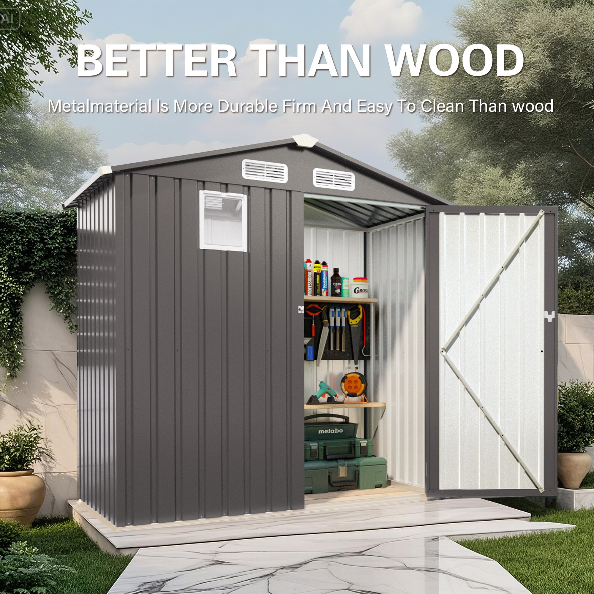 Ayelon GS3P309350 Metal-Storage-Buildings-Sheds - View #6