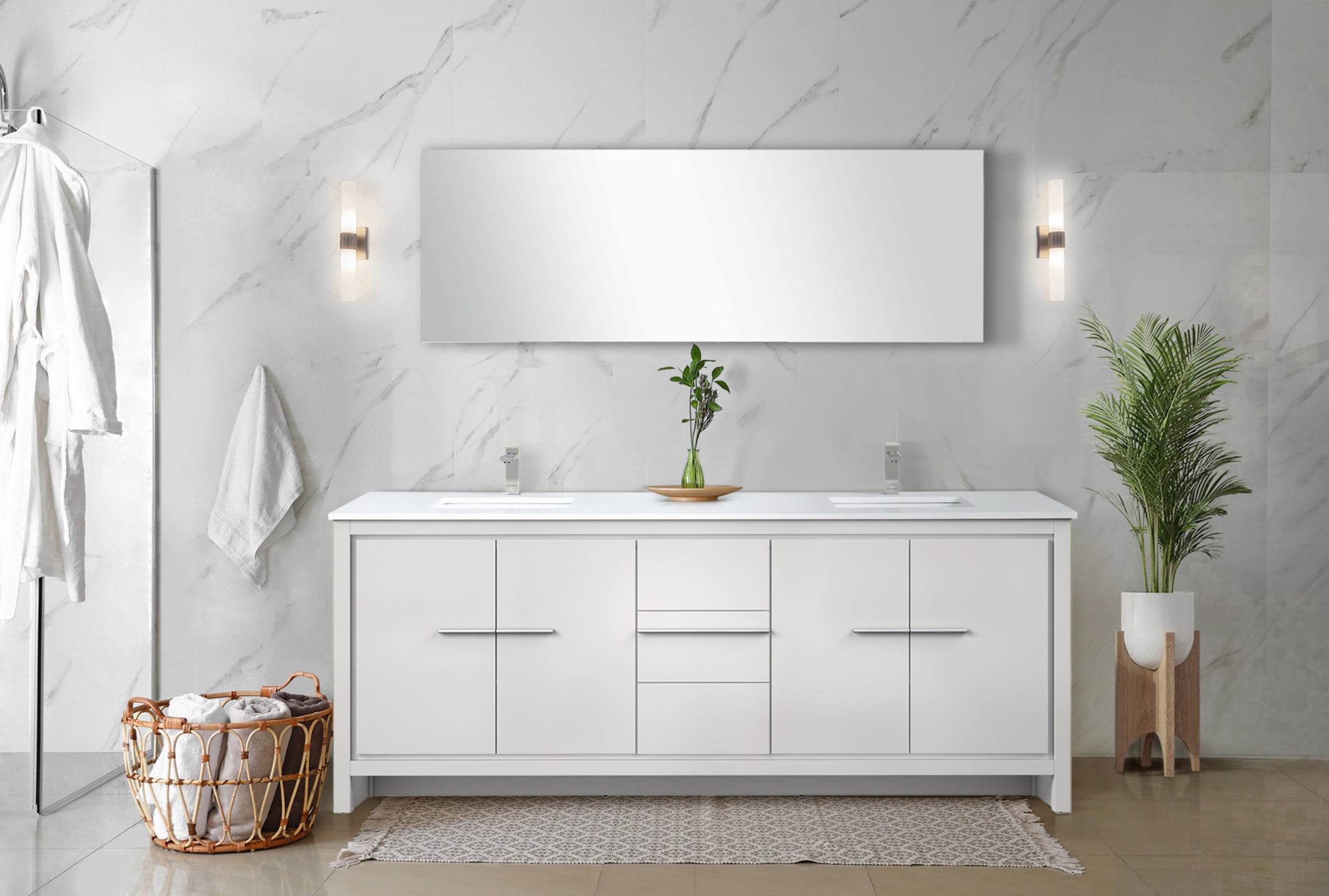 Lexora LVSCSH80DW310 Bath-Vanity-Combo - View #7