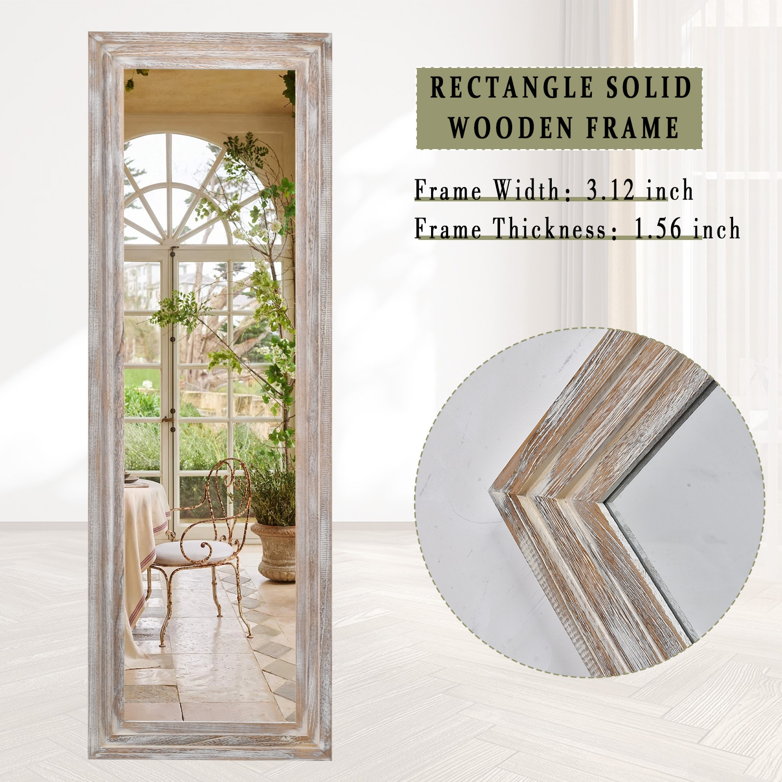 BEAUTYPEAK SMZJ2365W Decor-Mirrors - View #6