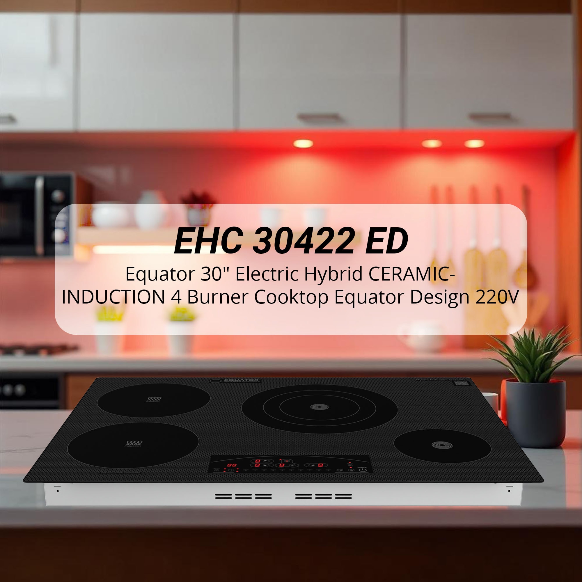 Equator Advanced Appliances EHC 30422 ED Elec-Cktp - View #13