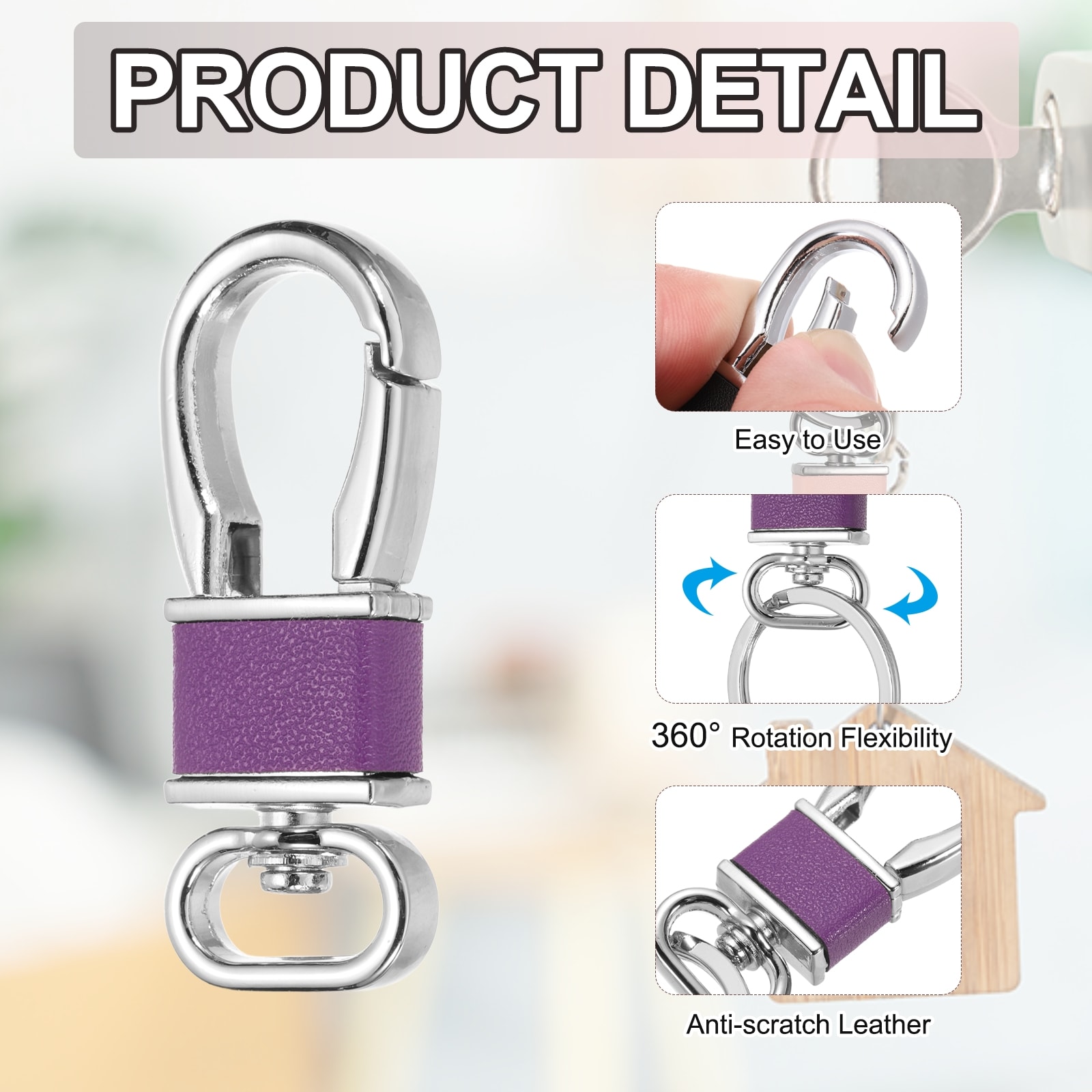 Unique Bargains S26021100UX5249 Key-Accessories - View #3