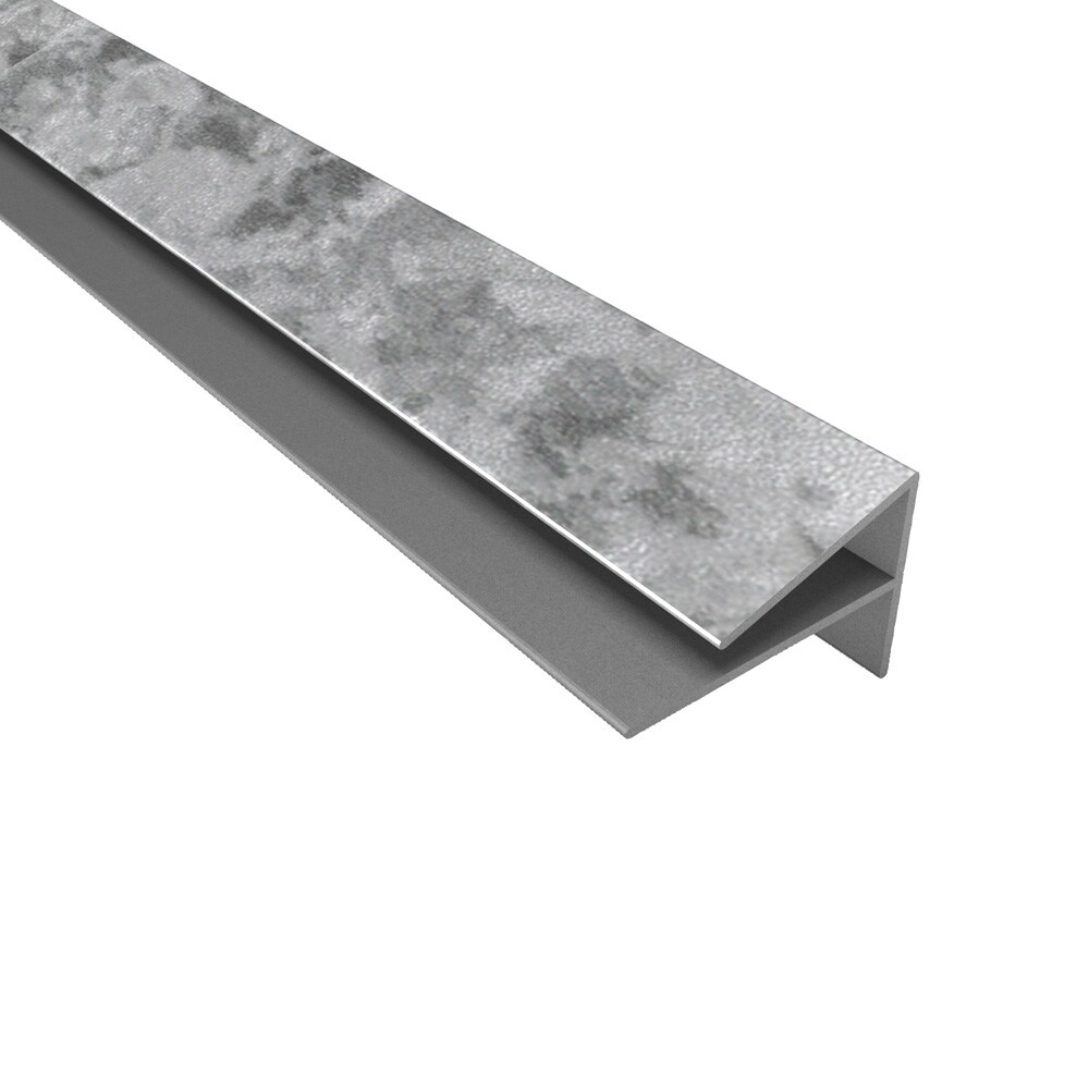 ACP 178-30 0.75-in W x 48-in L Galvanized Steel PVC Tile Edge Trim