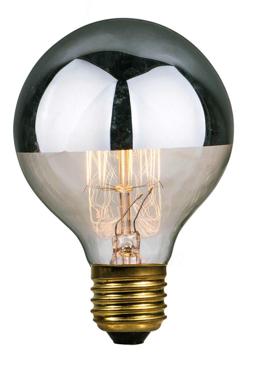 Litex SILVER DIPPED 60W LIGHT BULB in the Incandescent Light Bulbs