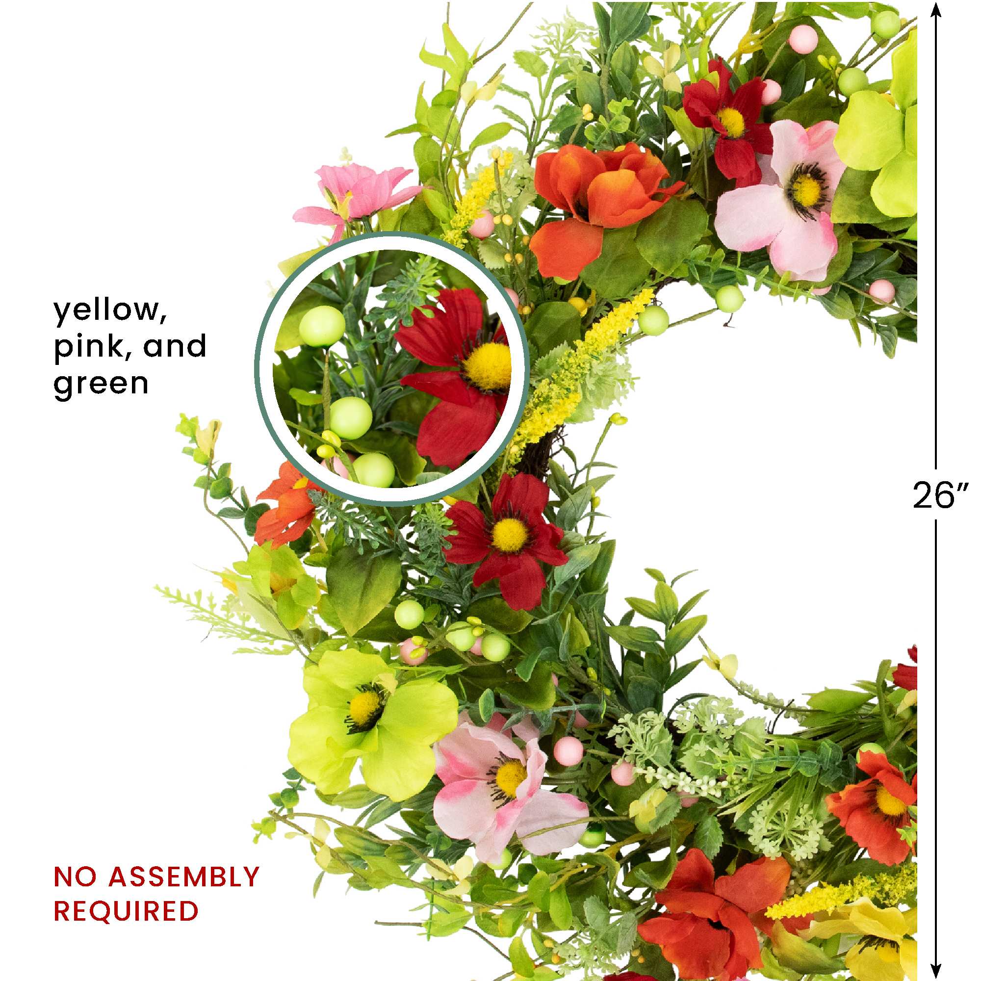 Northlight NORTHLIGHT YK95700 Artificial-Christmas-Wreaths - View #7