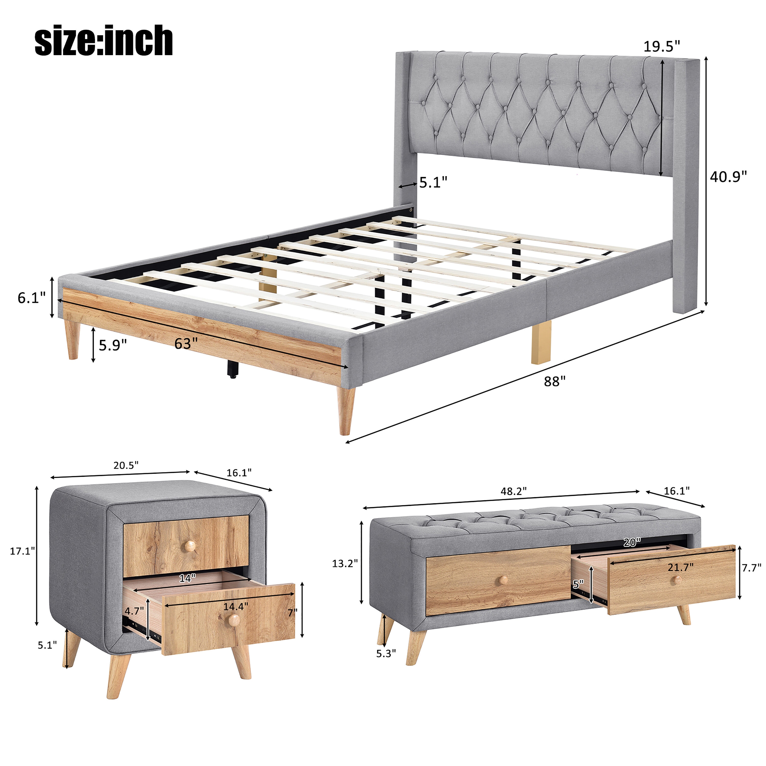 ModernLuxe L-HL000006AAE beds - View #11
