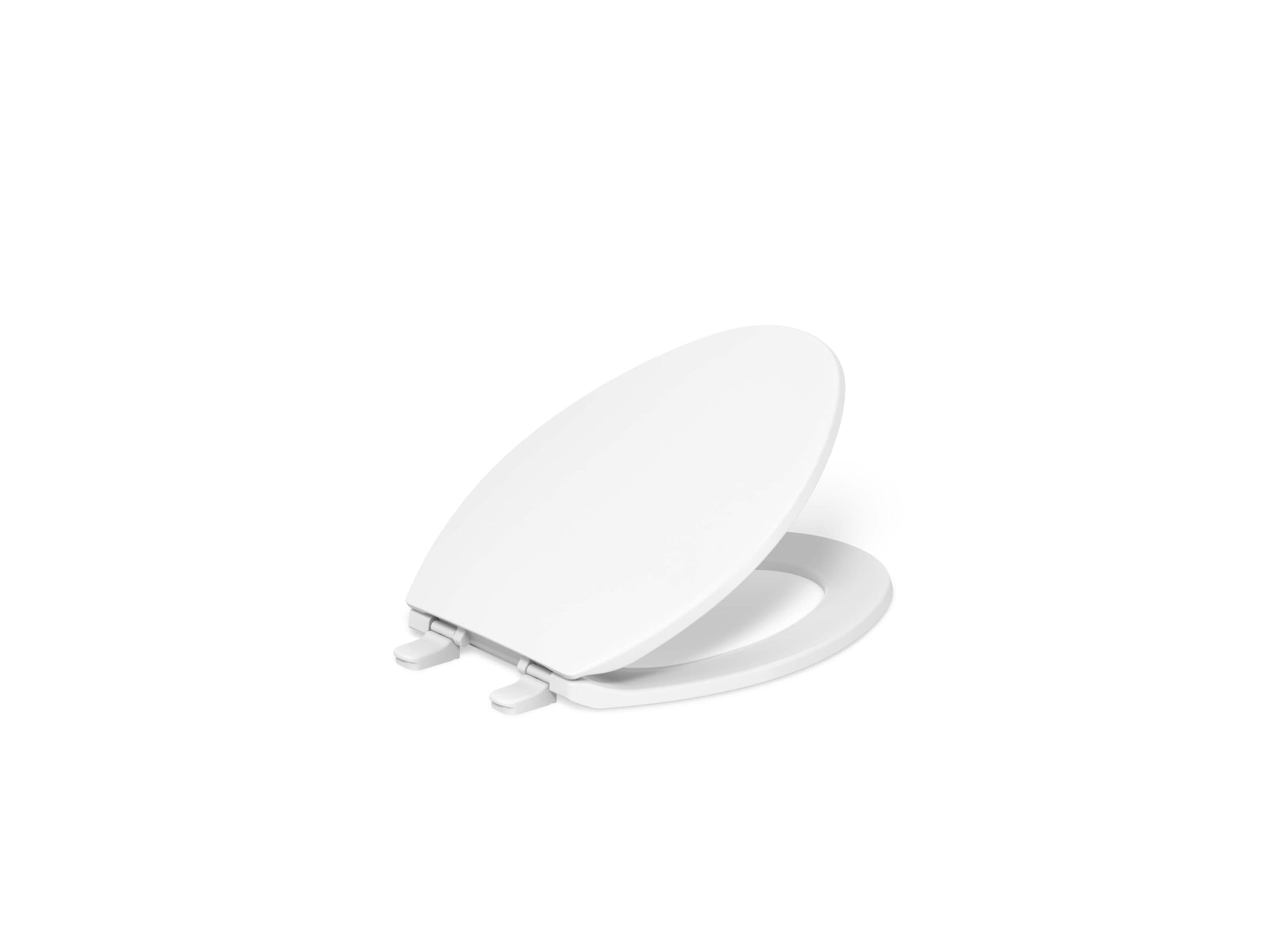 KOHLER R20110-0 Brevia Plastic White Elongated Soft Close Toilet Seat
