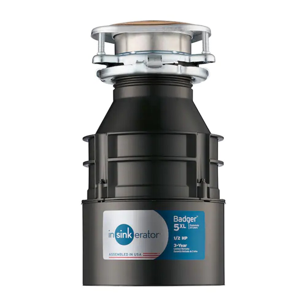 InSinkErator 720102 Badger 5XL Non-corded 1/2-HP Continuous Feed Garbage Disposal