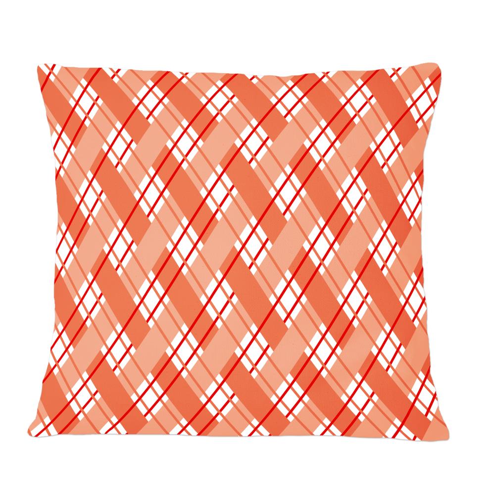 Designart CU24210-12-20 12-in x 20-in Red Indoor Decorative Pillow