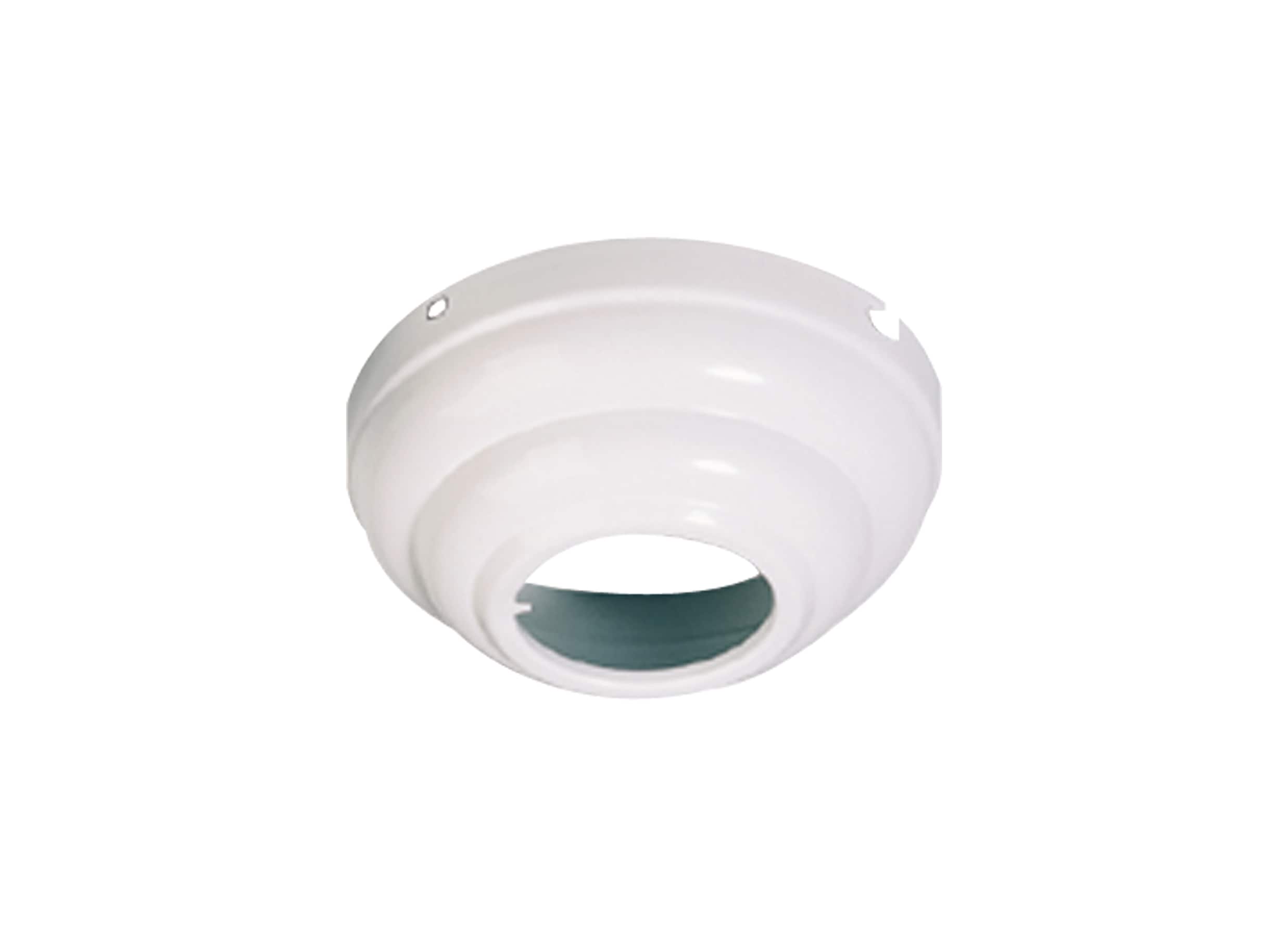 Generation Lighting MC95WH 3.25-in White Steel Indoor Angle Mount Capable Mounting hardware