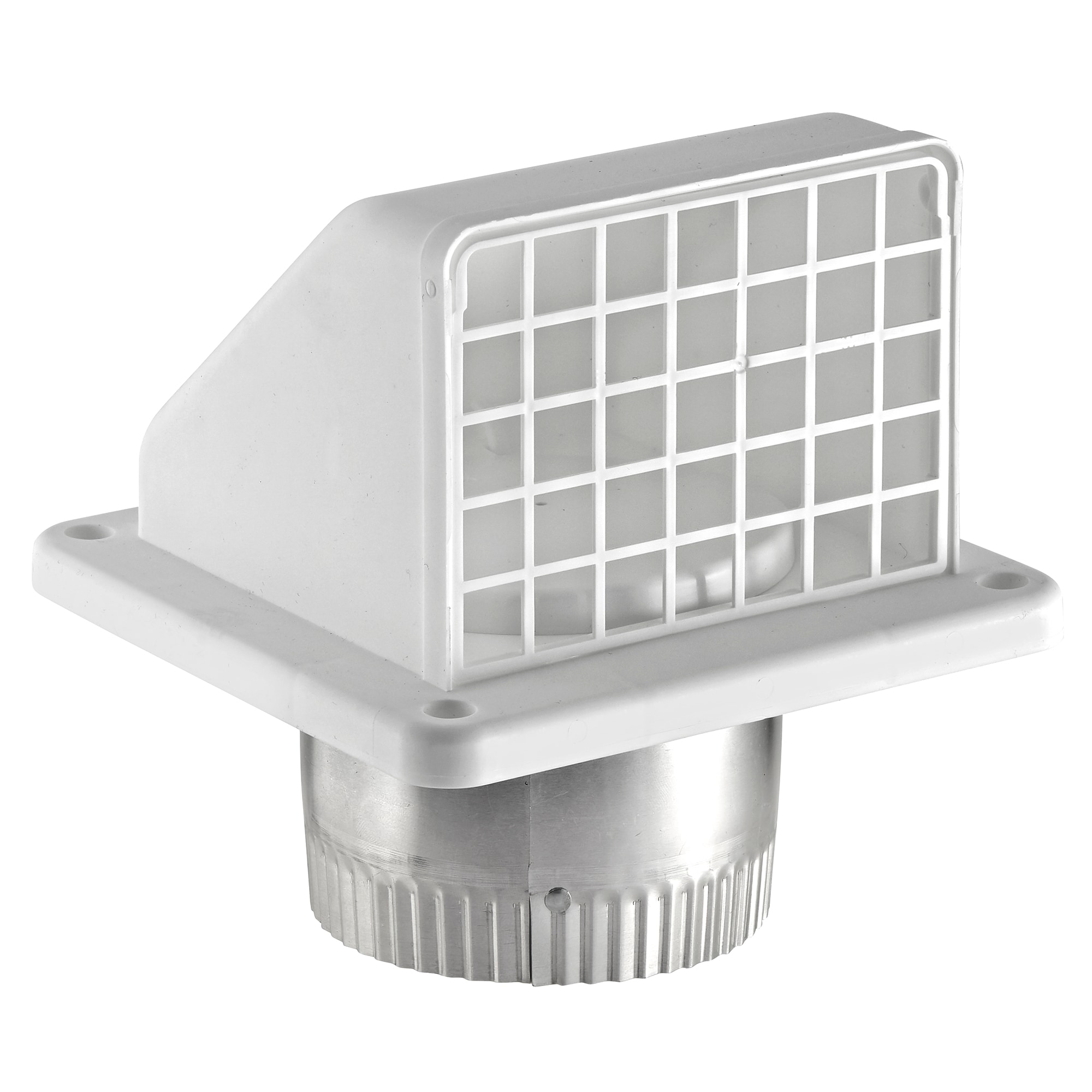 Lambro 4 In Dia Plastic Preferred With Guard Dryer Vent Hood In The Dryer Vent Hoods Department 