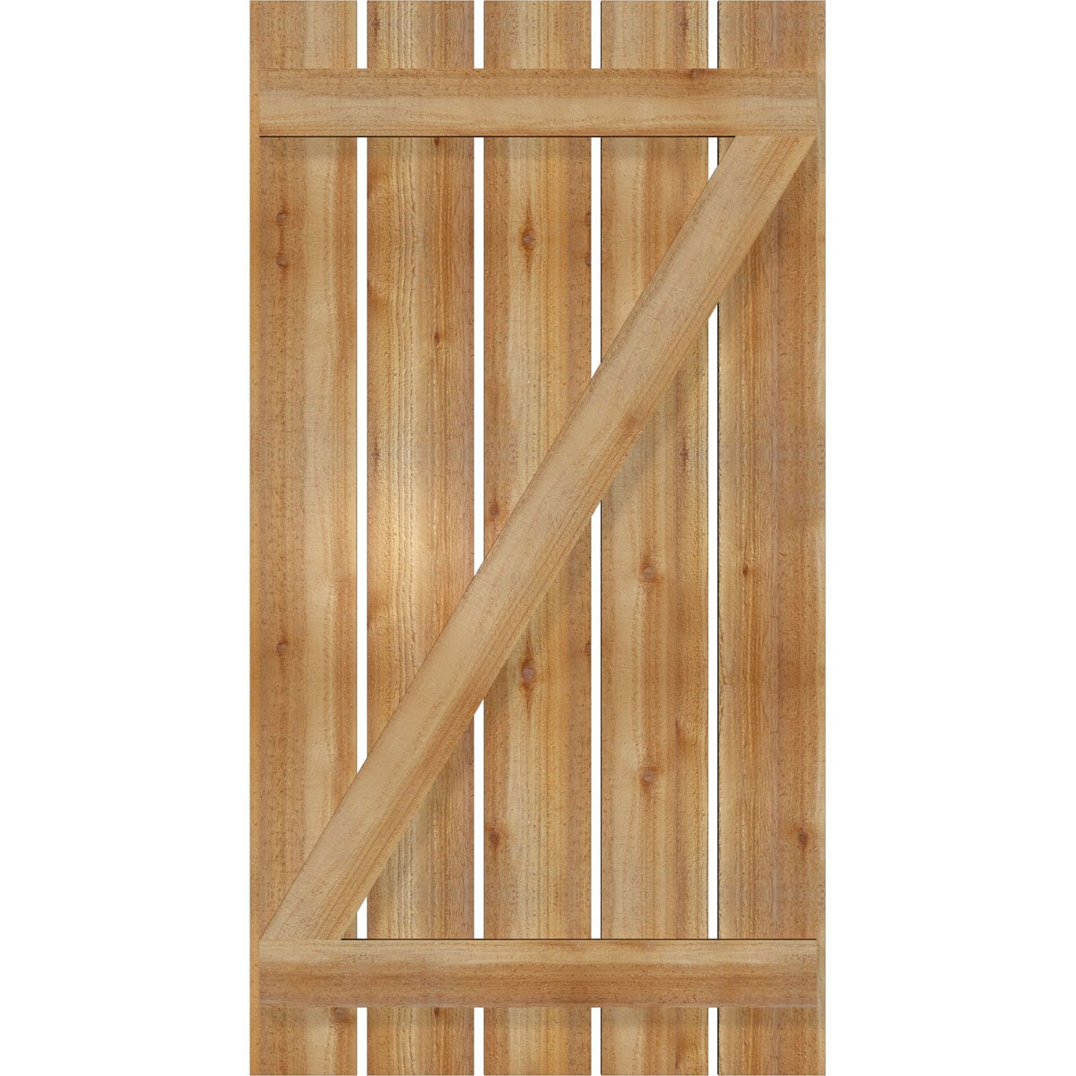 Ekena Millwork RBS06Z29X054RWR Exterior-Shutters - View #5