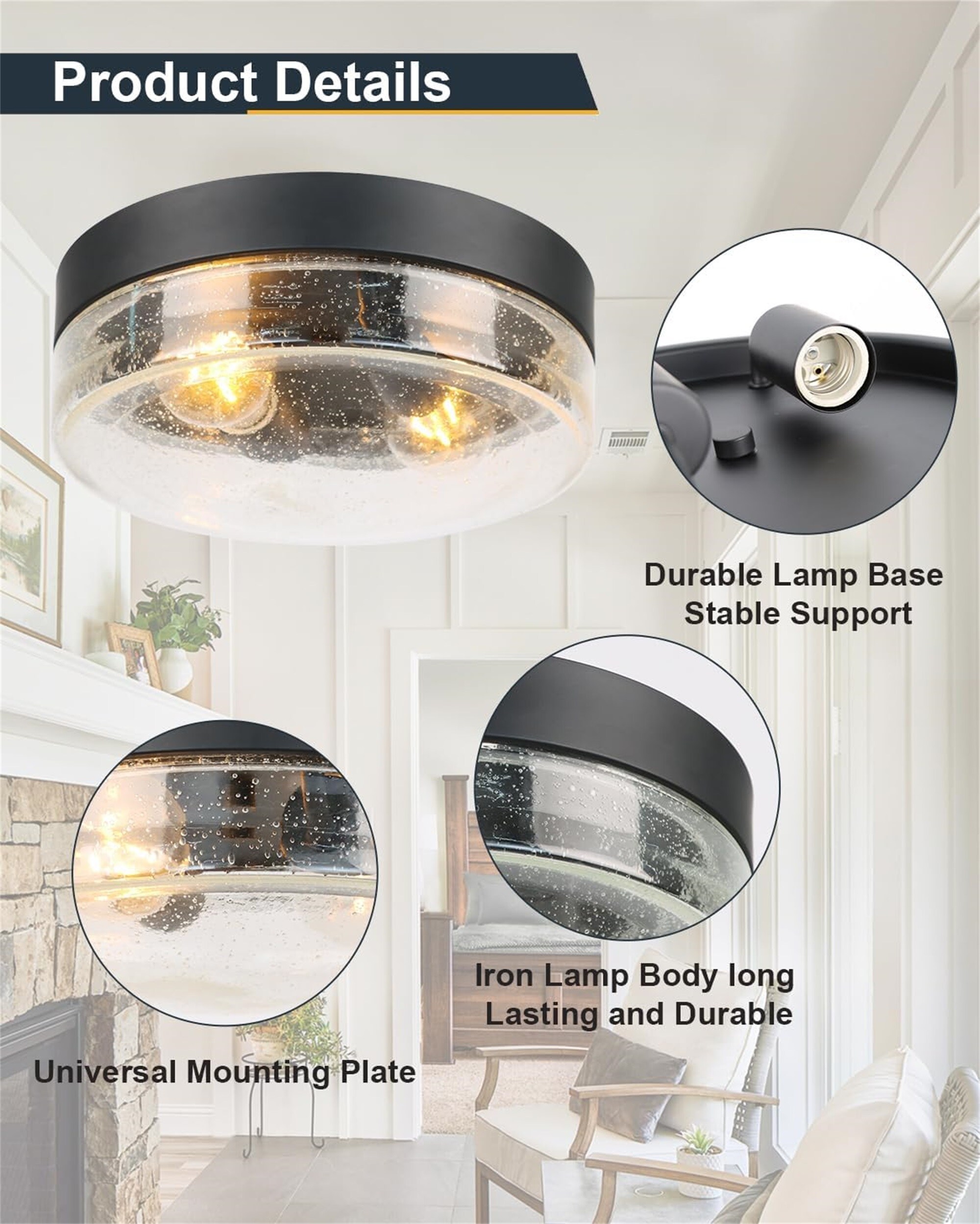 Flush mount light base new arrivals