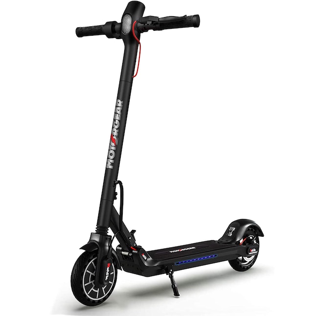 fuego Alabama alcanzar Hurtle Hurtle Motorgear Portable Folding TeeN/Adult Electric Commuter  Scooter, Black in the Scooters department at Lowes.com