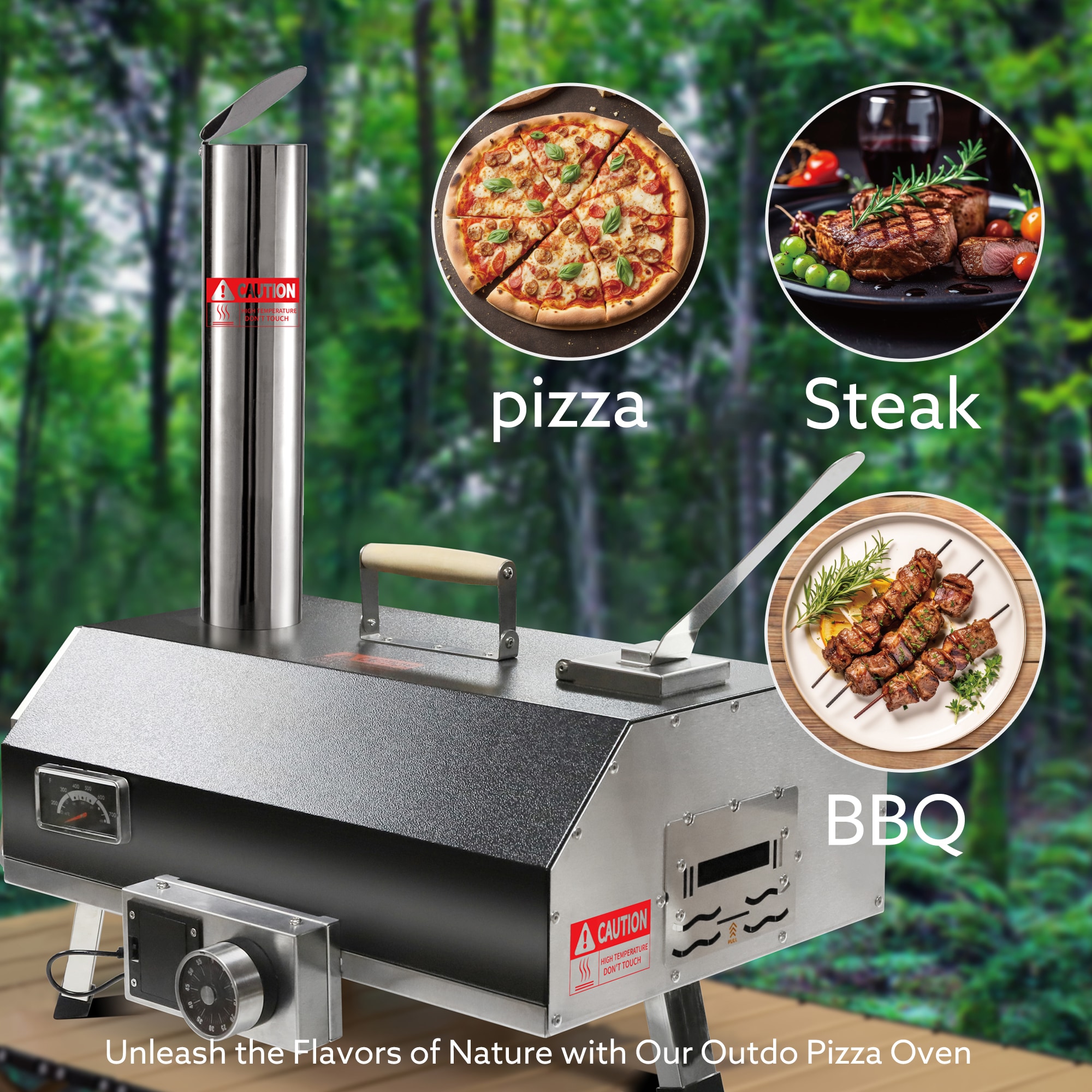 Wildaven MSWK183 Outdoor-Pizza-Ovens - View #2