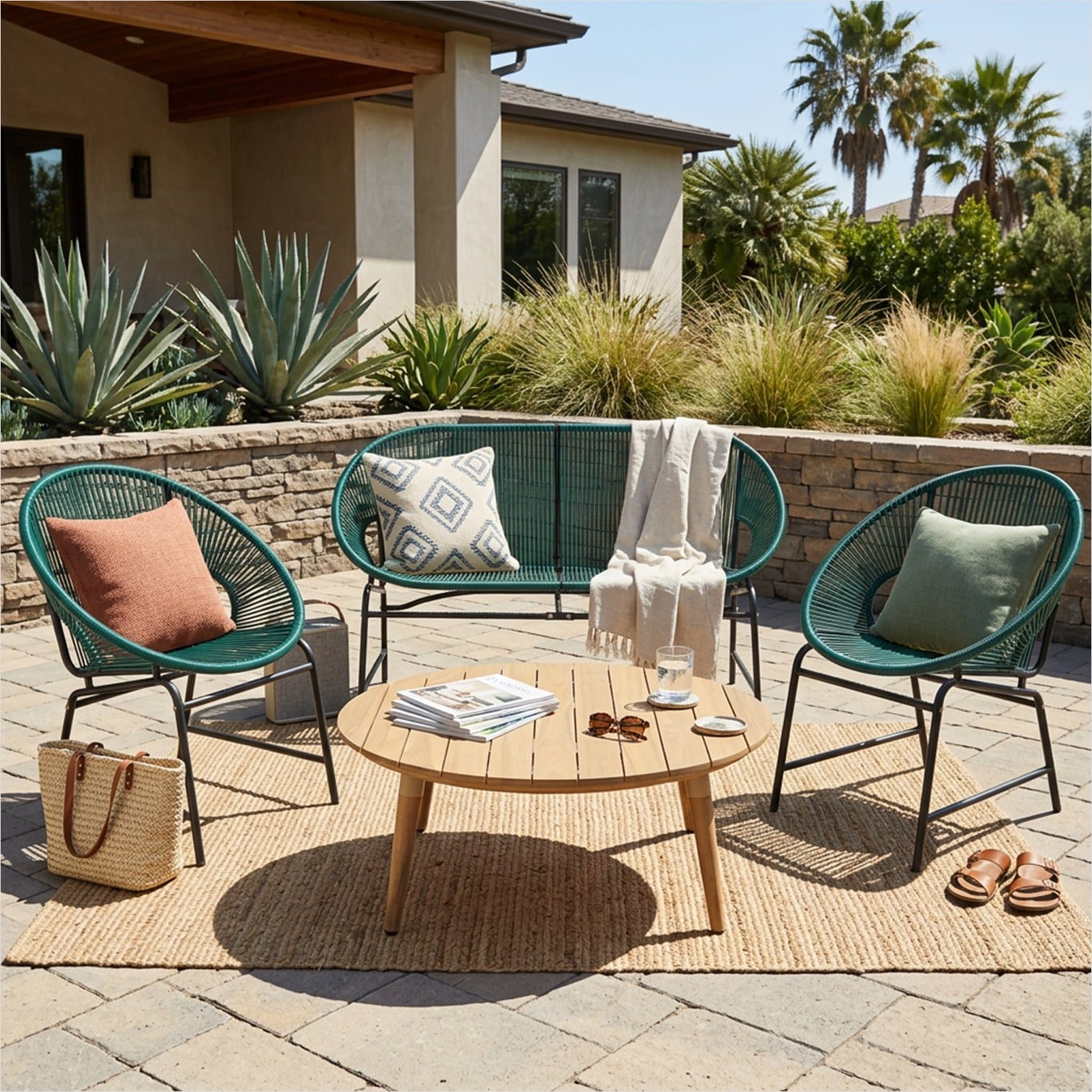 SUNCREAT YWX97ODZ34DB Patio-Conversation-Sets - View #2