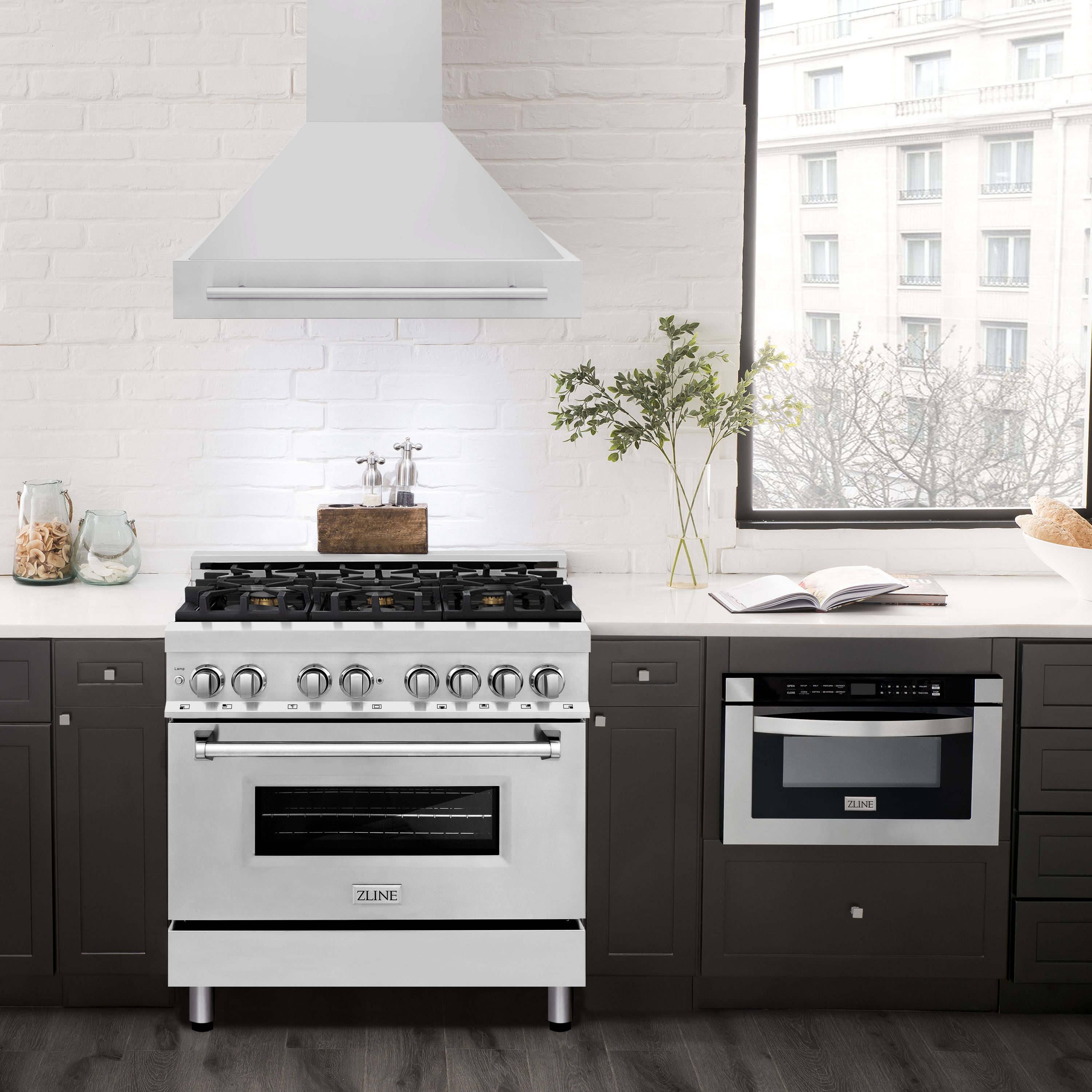 ZLINE KITCHEN & BATH 8654STX-36 Wall-Mounted-Range-Hoods - View #4