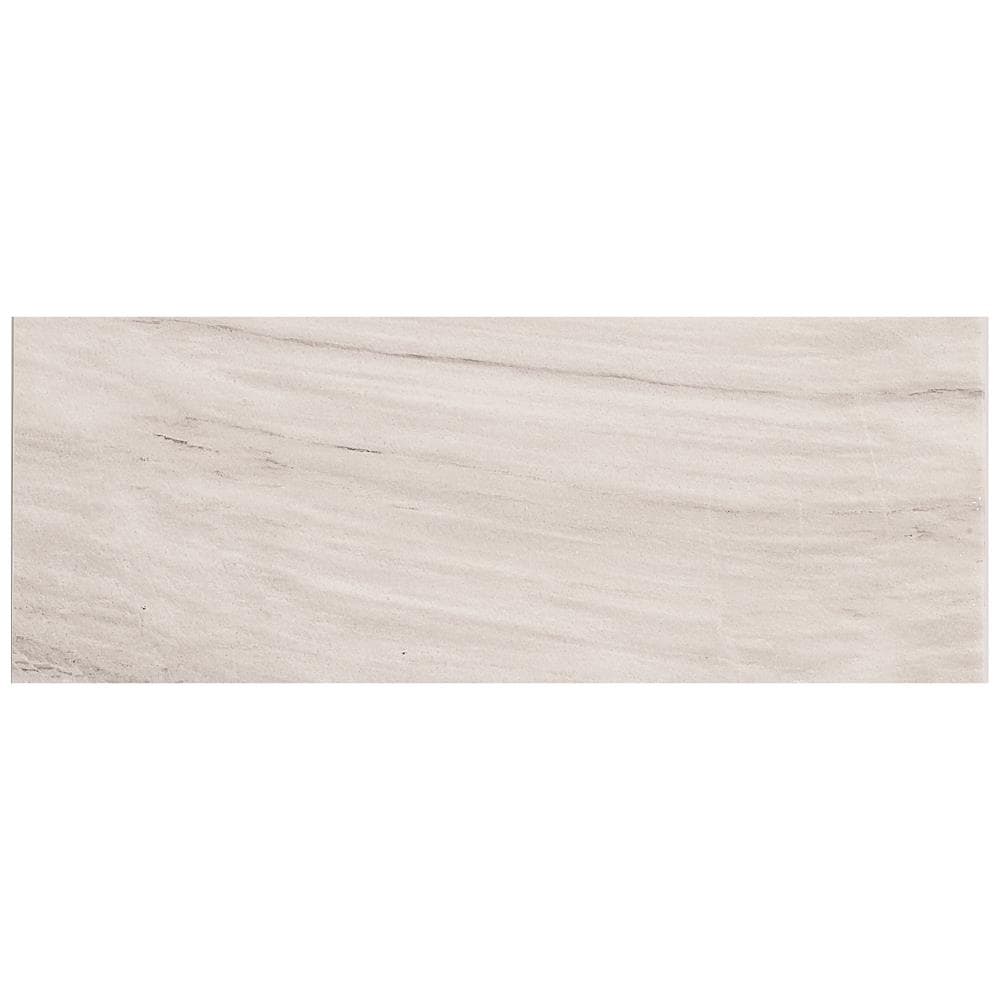 American Olean Ascend Stone 40-Pack Candid Heather 3-in x 8-in Honed Natural Stone Marble Look Wall Tile