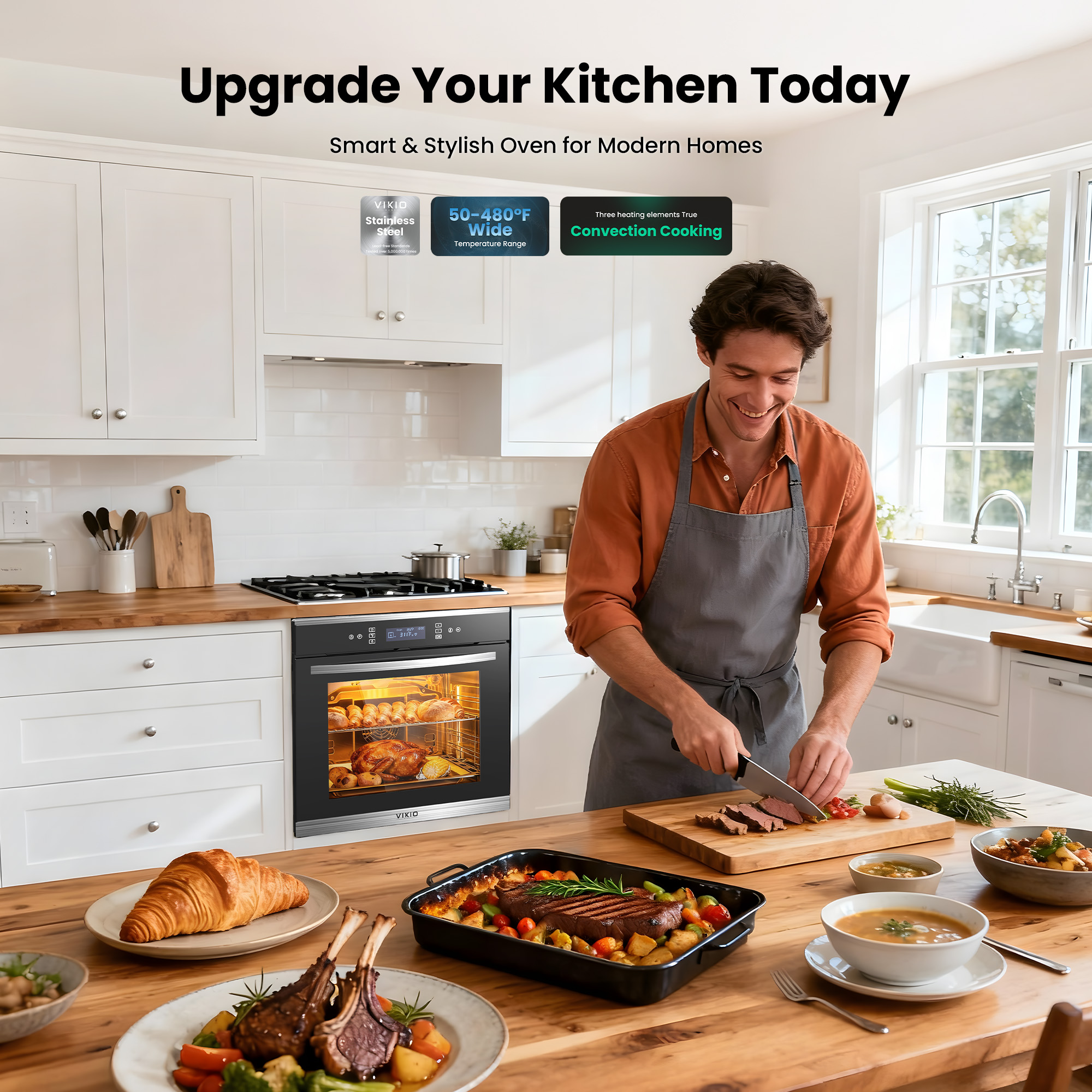VIKIO OW02-23 Swall-Elec-Oven - View #5